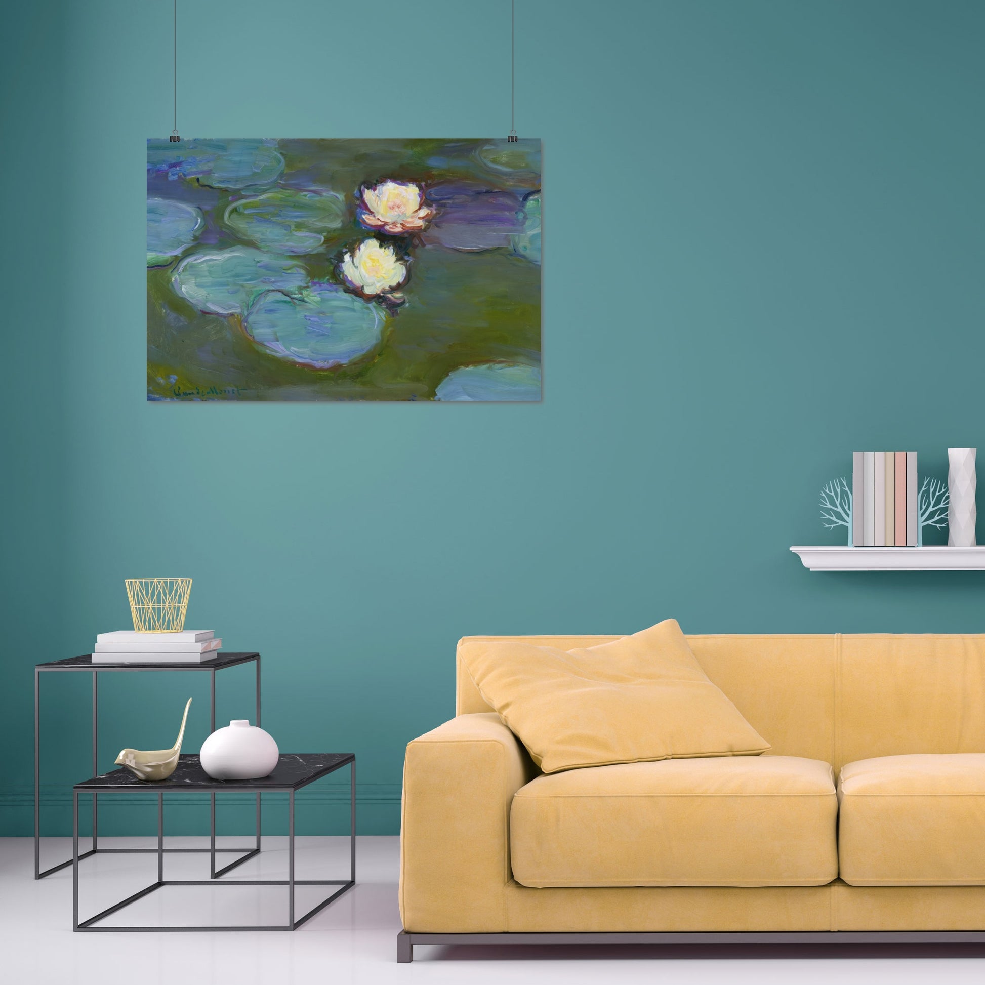 Nymphéas (Waterlilies) – Claude Monet, Classic Art Reproduction