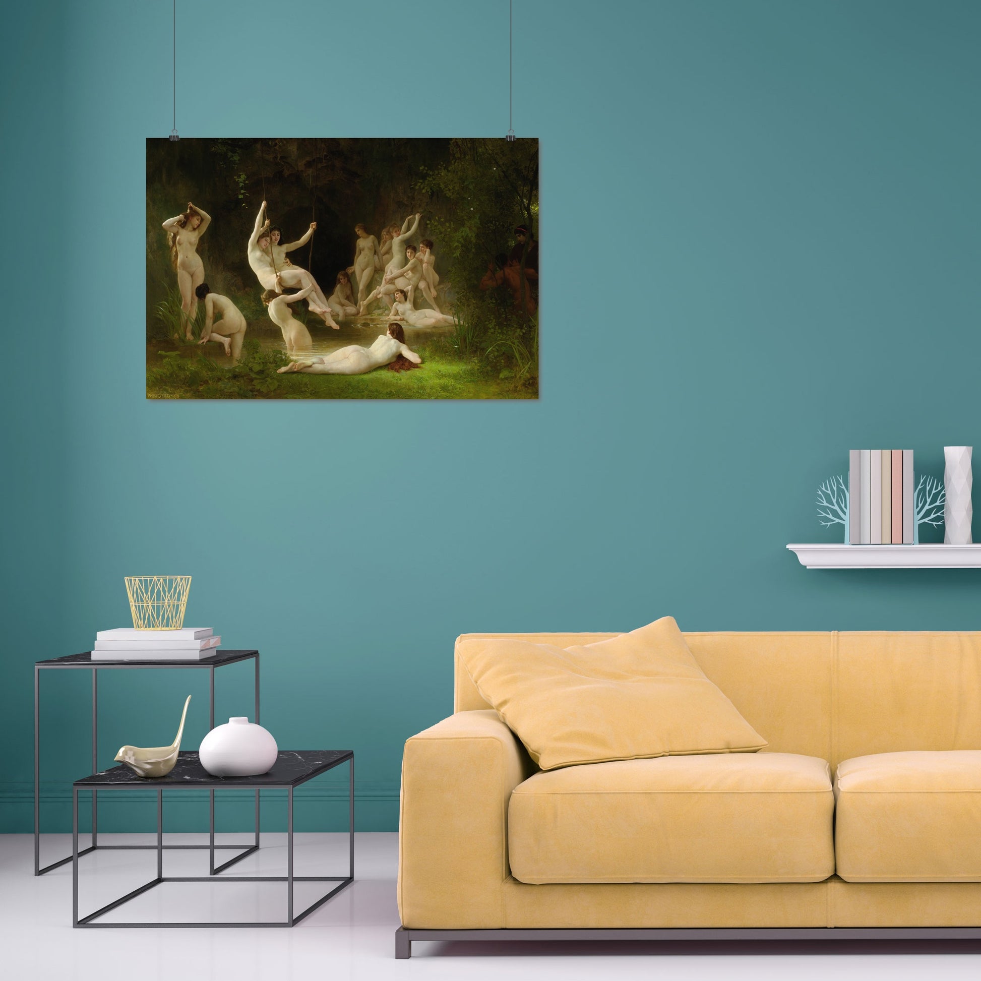 The Nymphaeum (1878) – William-Adolphe Bouguereau