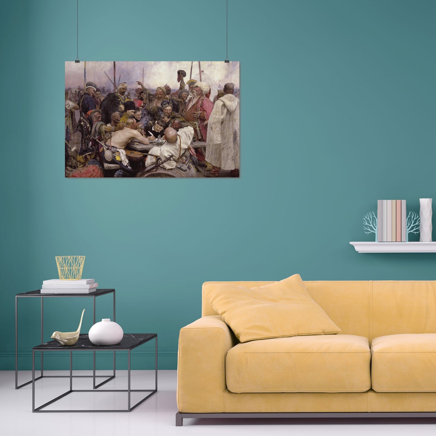 Reply of the Zaporozhian Cossacks (1880–1891) – Ilya Repin