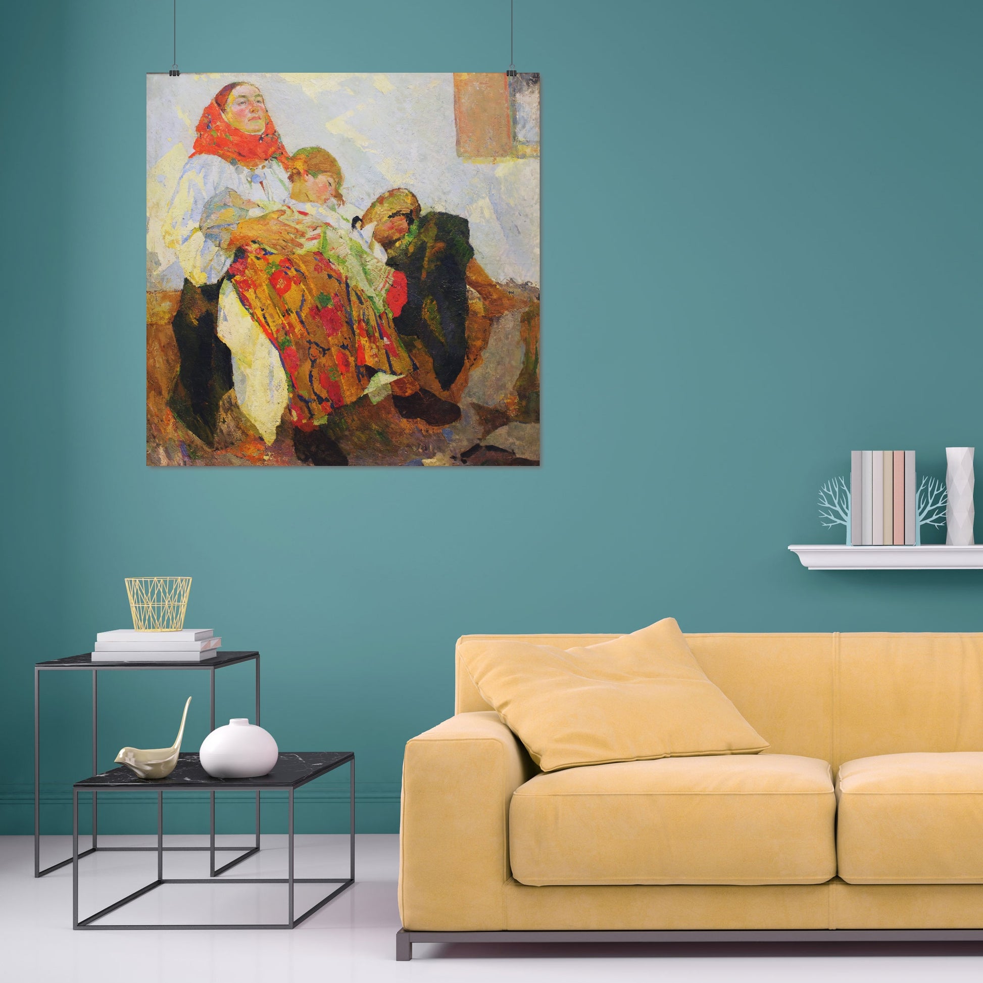 Mother (1929) – Fedir Krychevsky - Printed Masterpieces