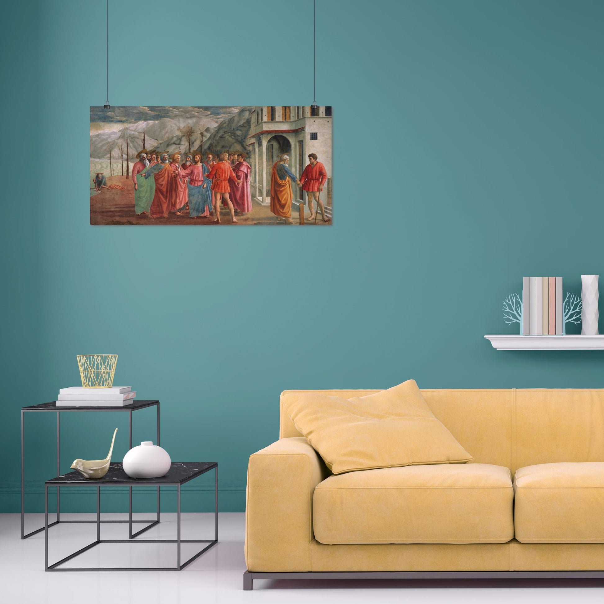 The Tribute Money (1425) – Masaccio