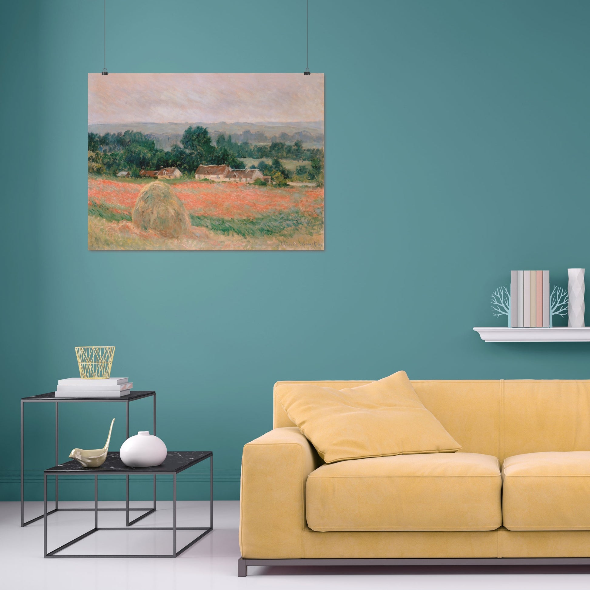 Haystack at Giverny (1886) – Claude Monet