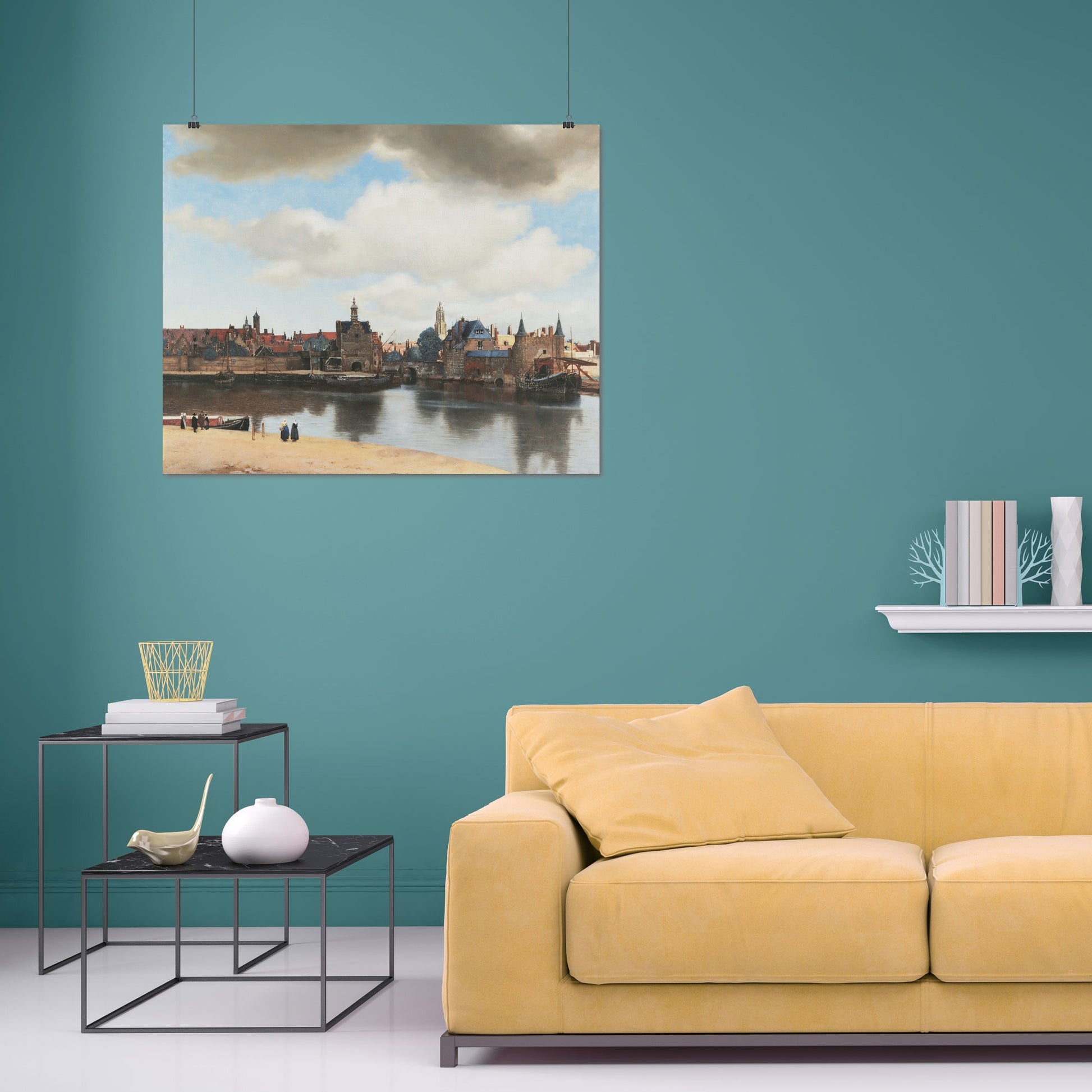 View of Delft (1660) – Johannes Vermeer - Printed Masterpieces