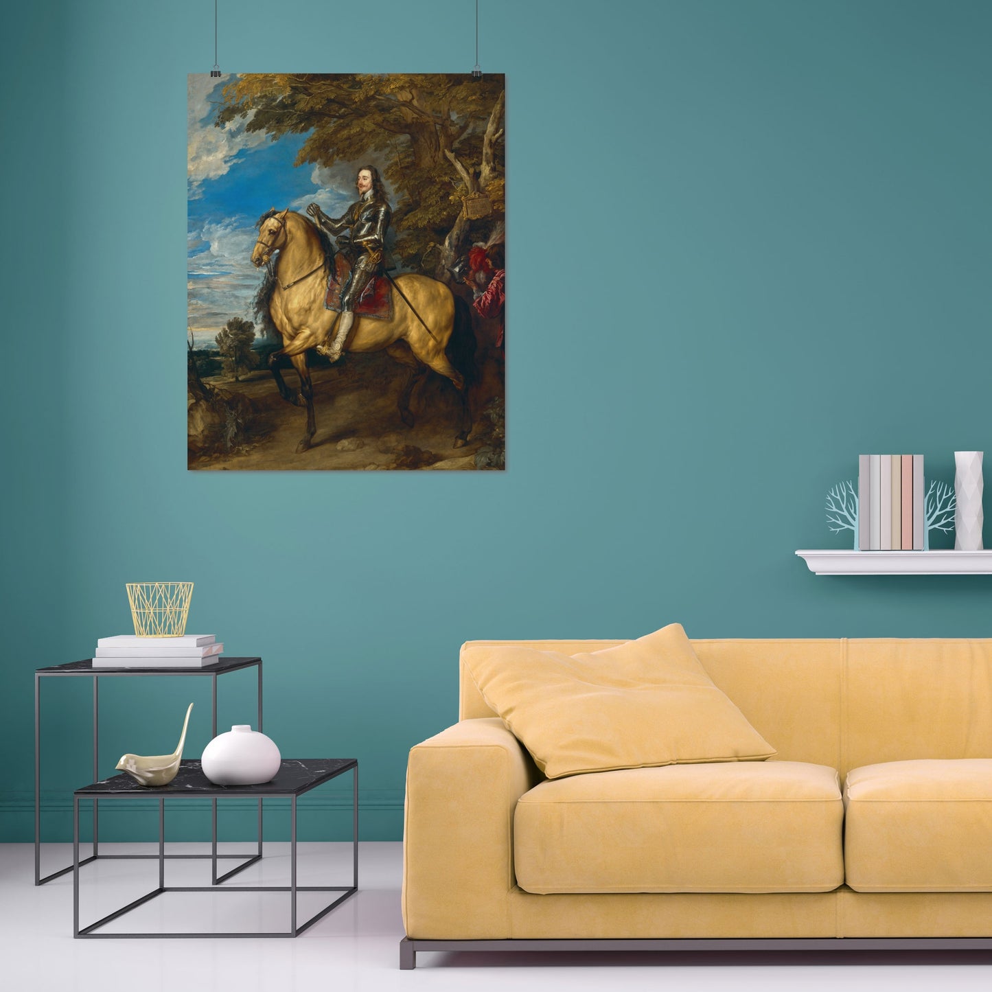 Equestrian Portrait of Charles I (1638) – Anthony van Dyck