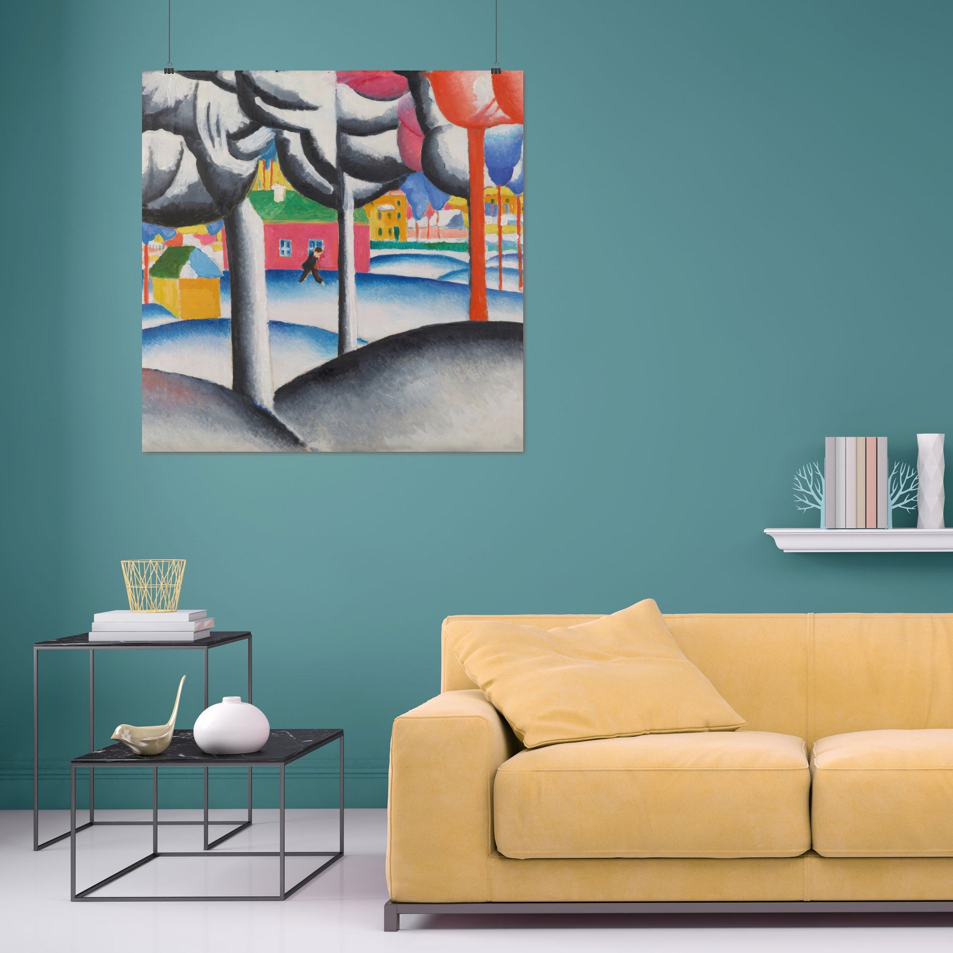 Winter landscape (1930) – Kazimir Malevich