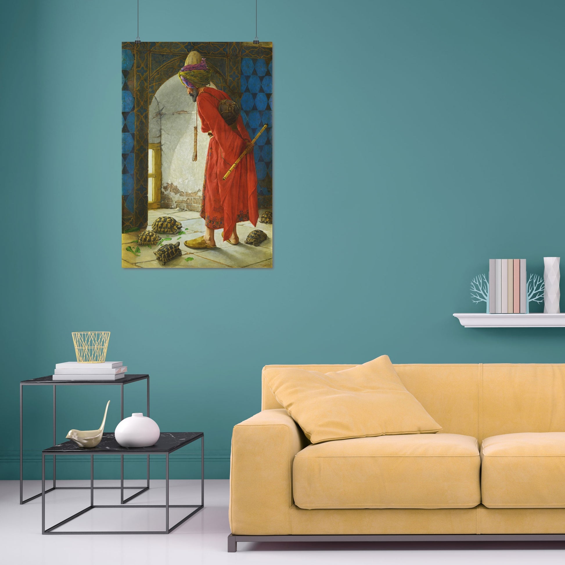 Tortoise Trainer – Osman Hamdi Bey, Classic Art Reproduction