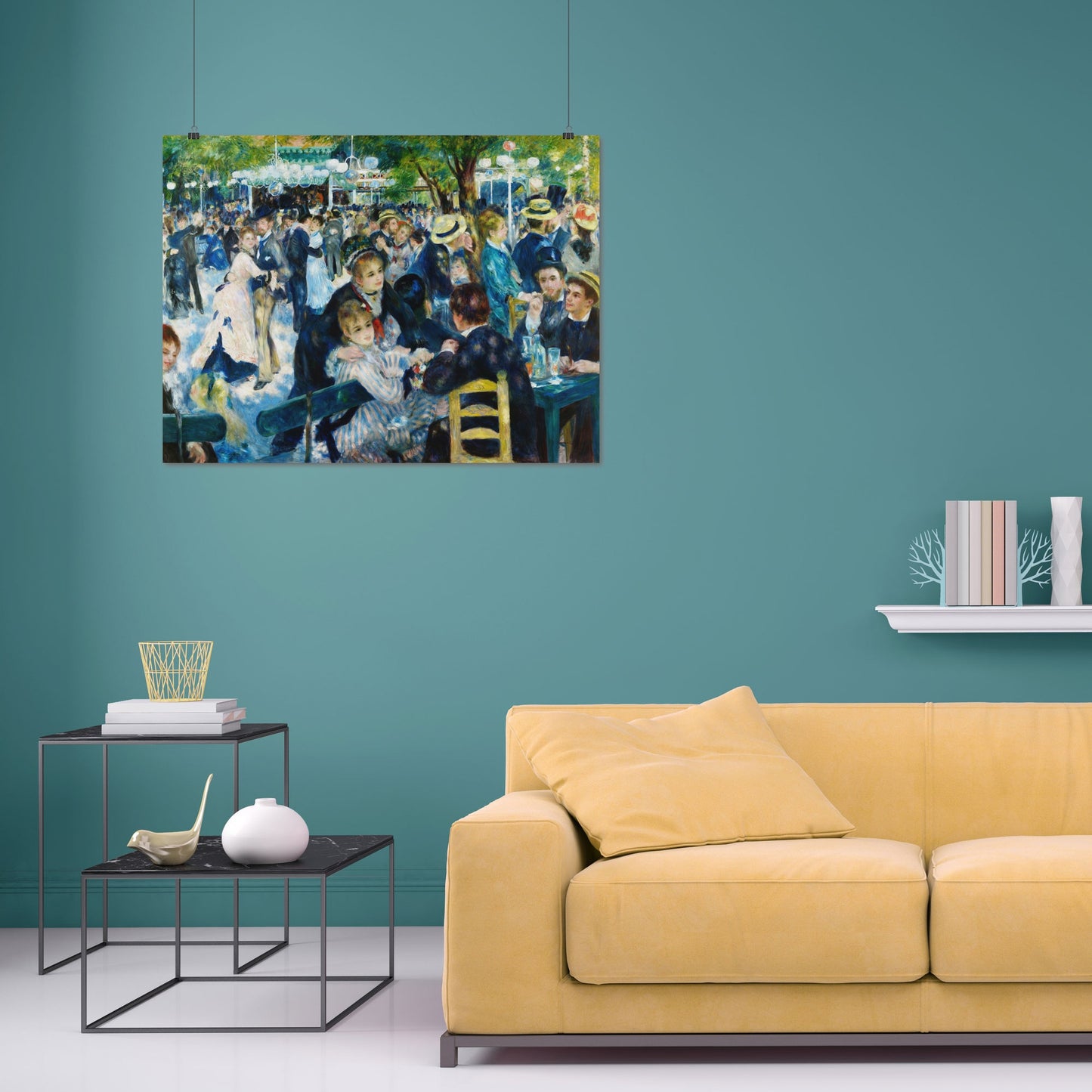 Dance at Le Moulin de la Galette (1876) – Pierre-Auguste Renoir