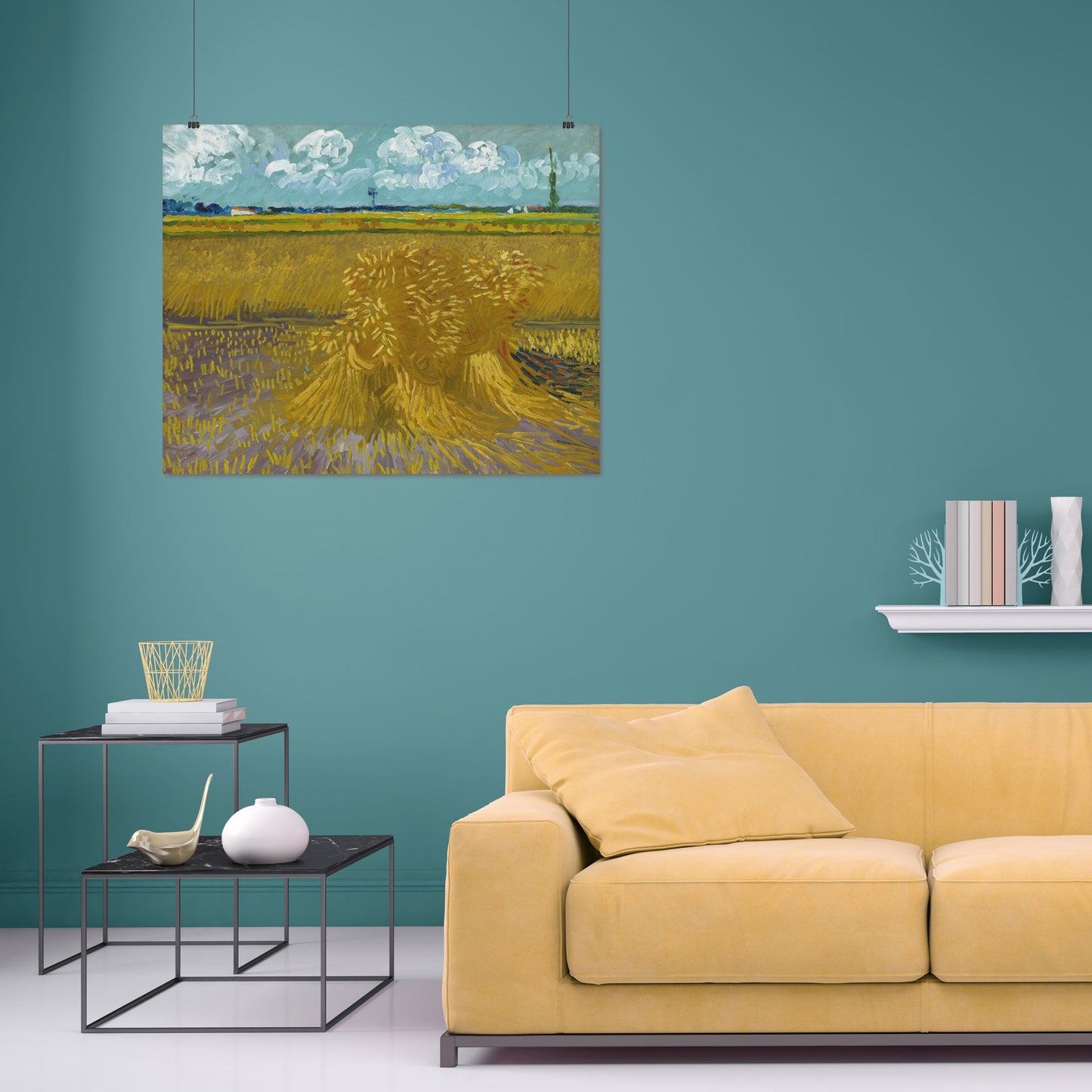 Wheatfield with Cypresses (1888) – Vincent van Gogh