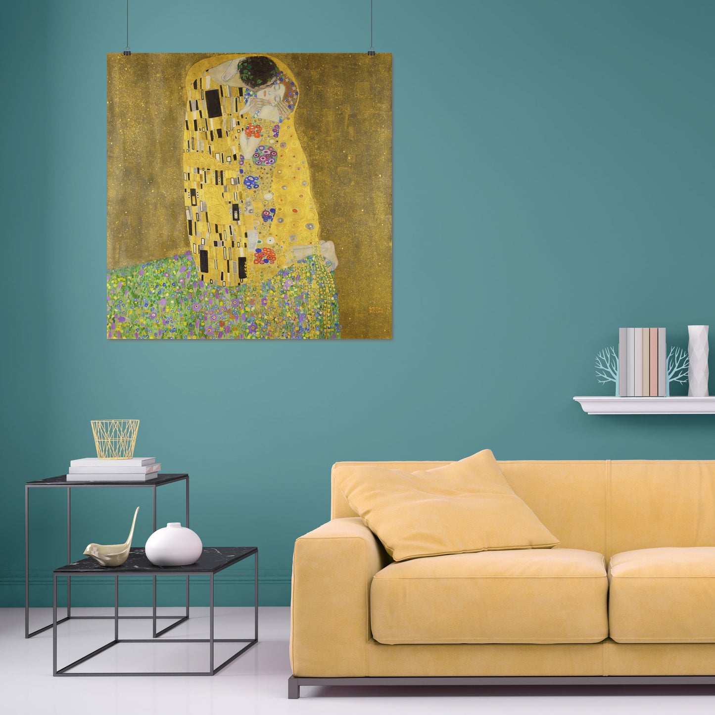 The Kiss – Gustav Klimt, Classic Art Reproduction