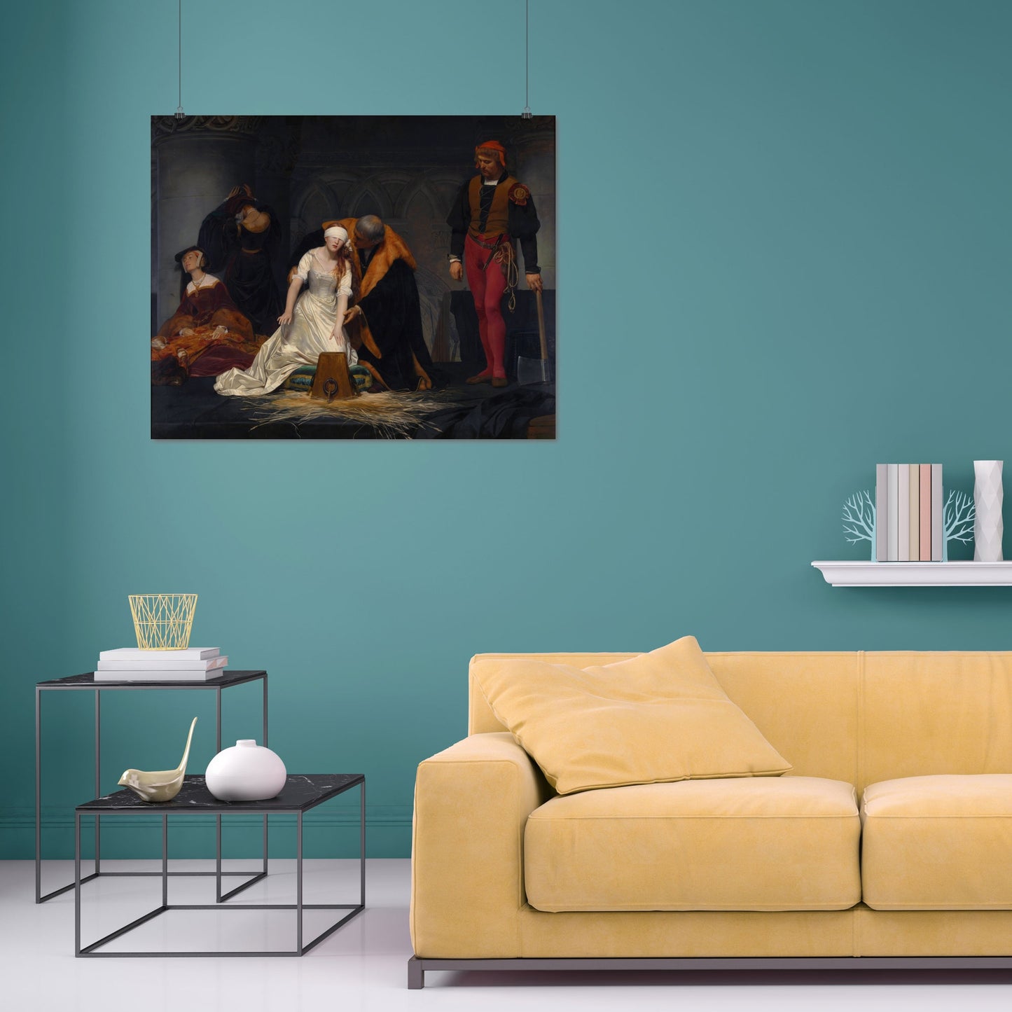 Execution of Lady Jane Grey (1833) – Paul Delaroche