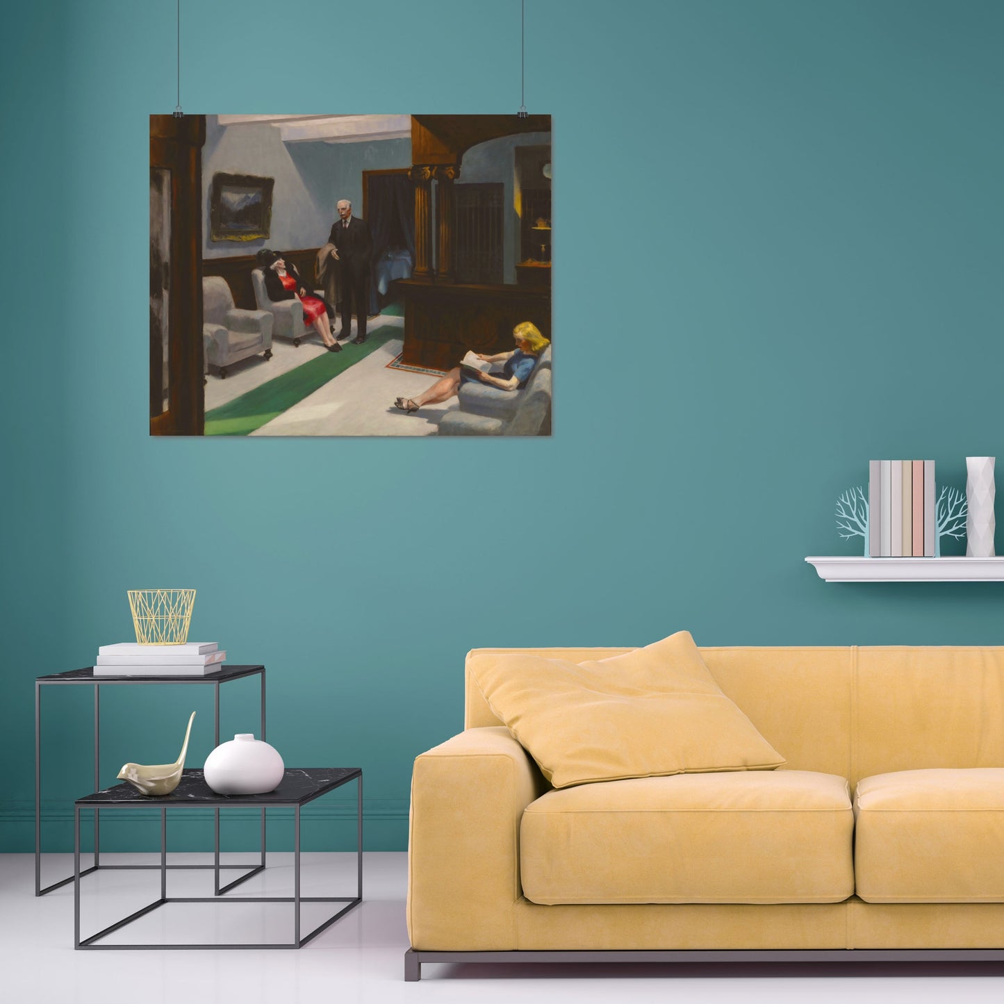 Hotel Lobby (1943) – Edward Hopper