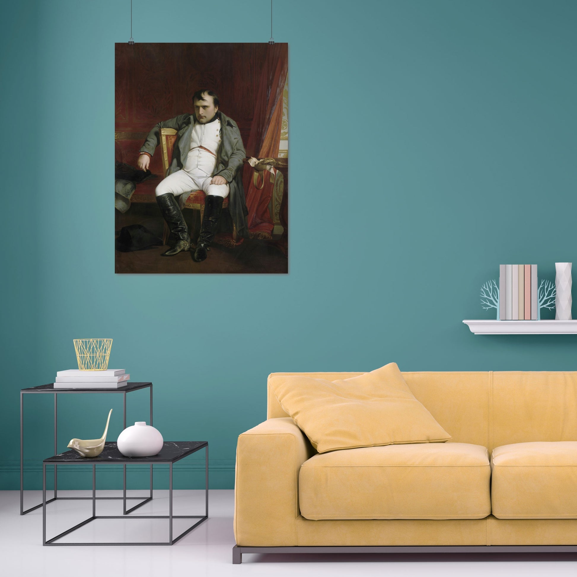 Napoléon at Fontainebleau (1840) – Paul Delaroche