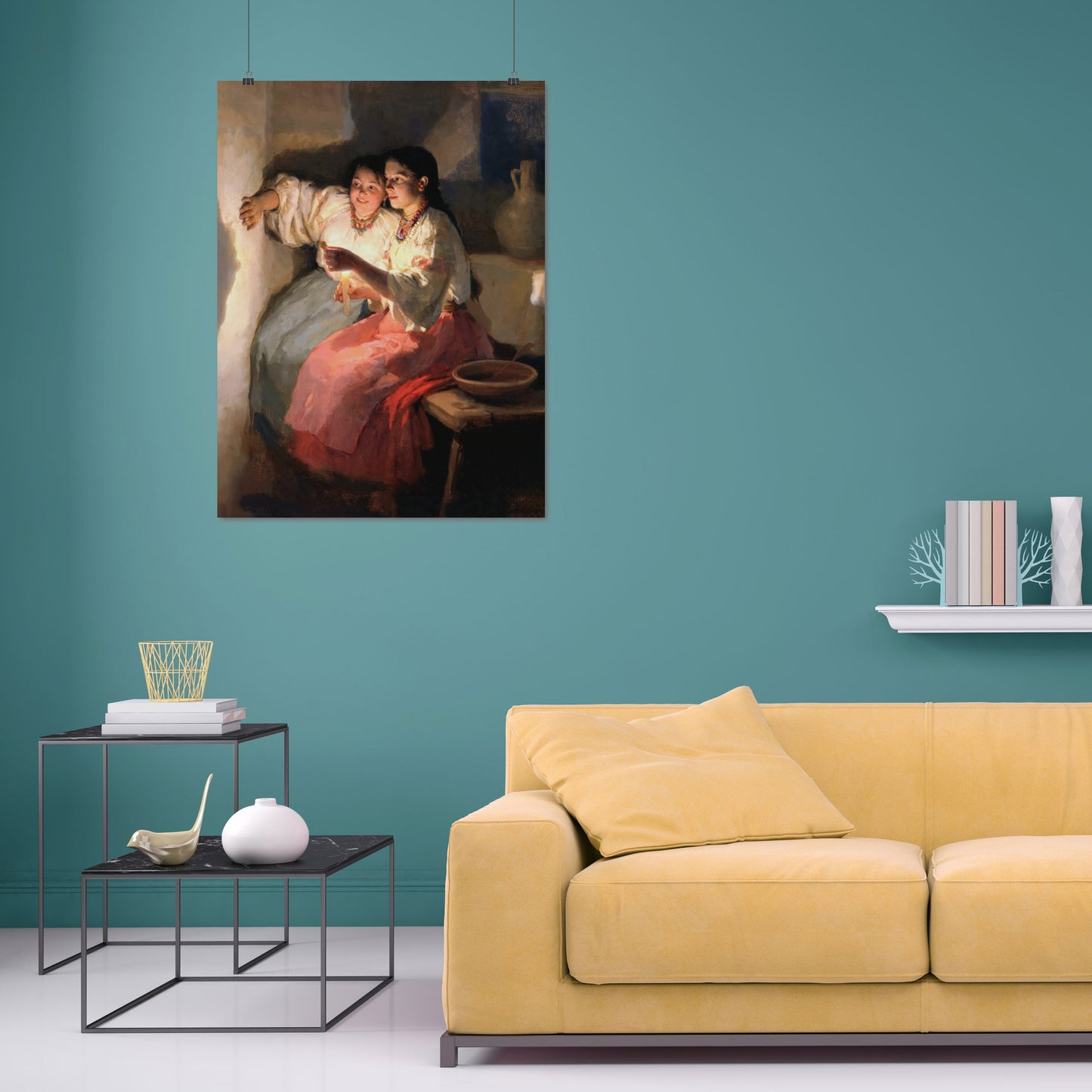 Ukrainian Christmas Fortune Telling (1893) – Mykola Pymonenko