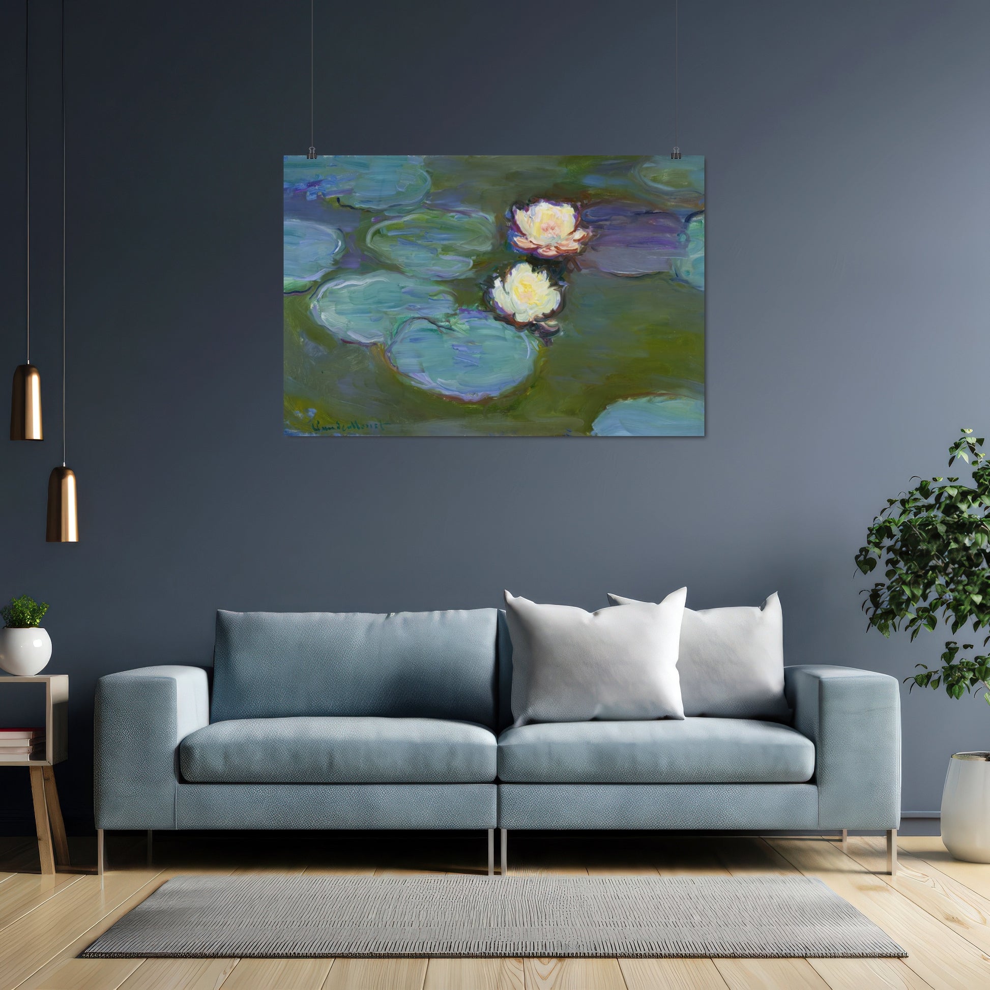 Nymphéas (Waterlilies) – Claude Monet, Classic Art Reproduction