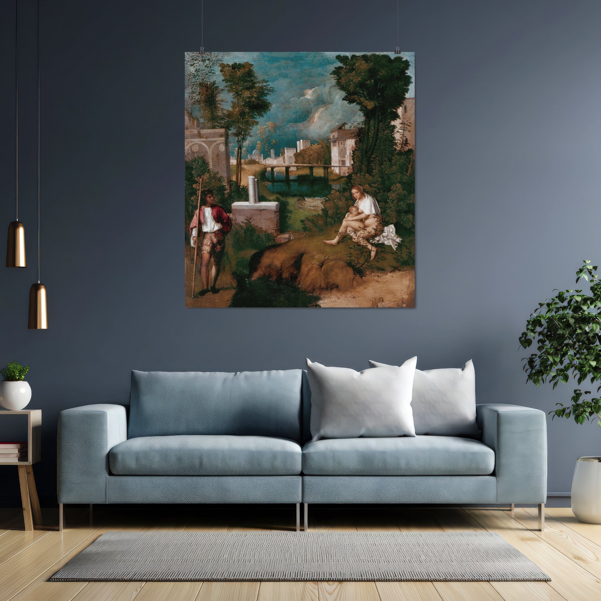 The Tempest – Giorgione, Classic Art Reproduction