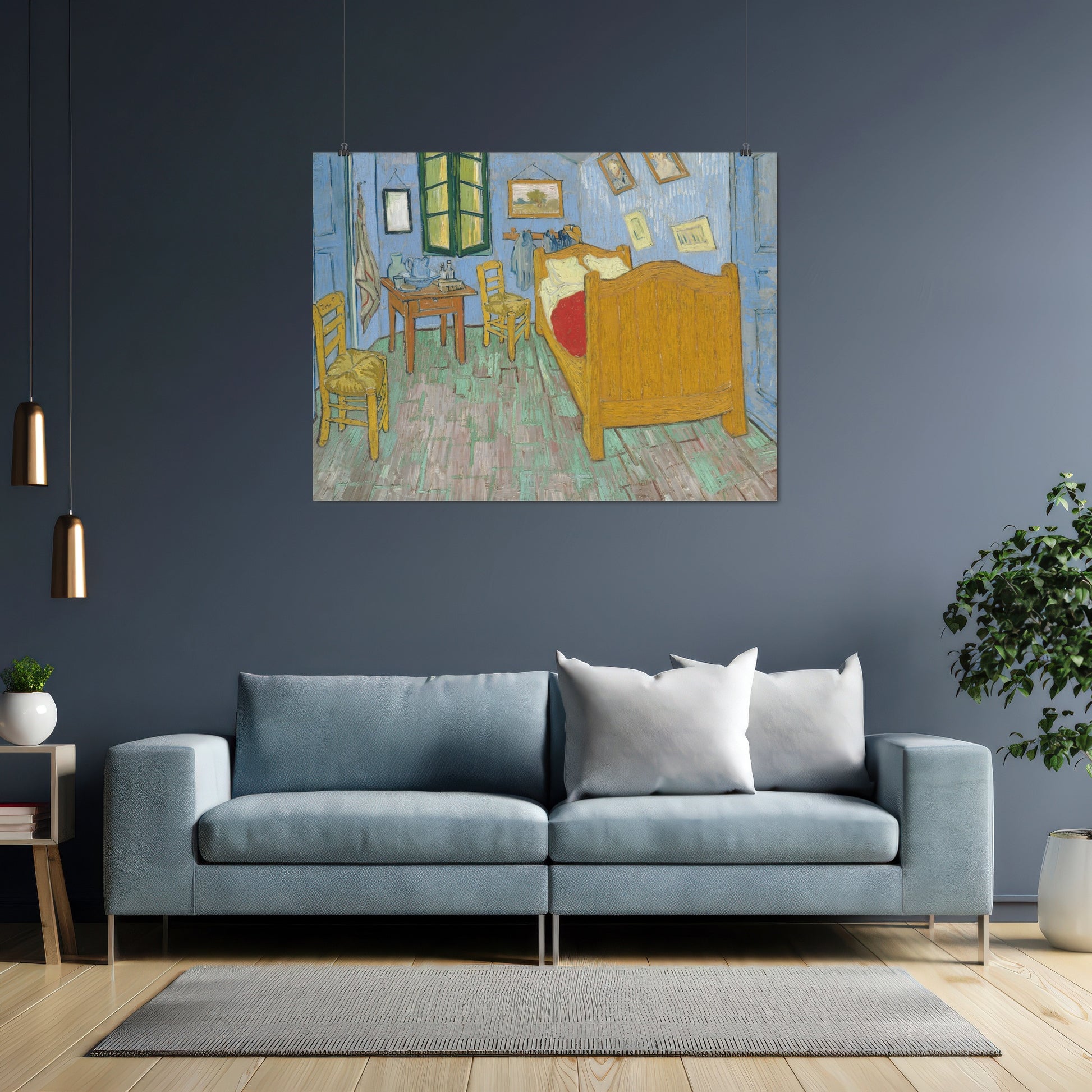 The Bedroom (1888) – Vincent van Gogh - Printed Masterpieces