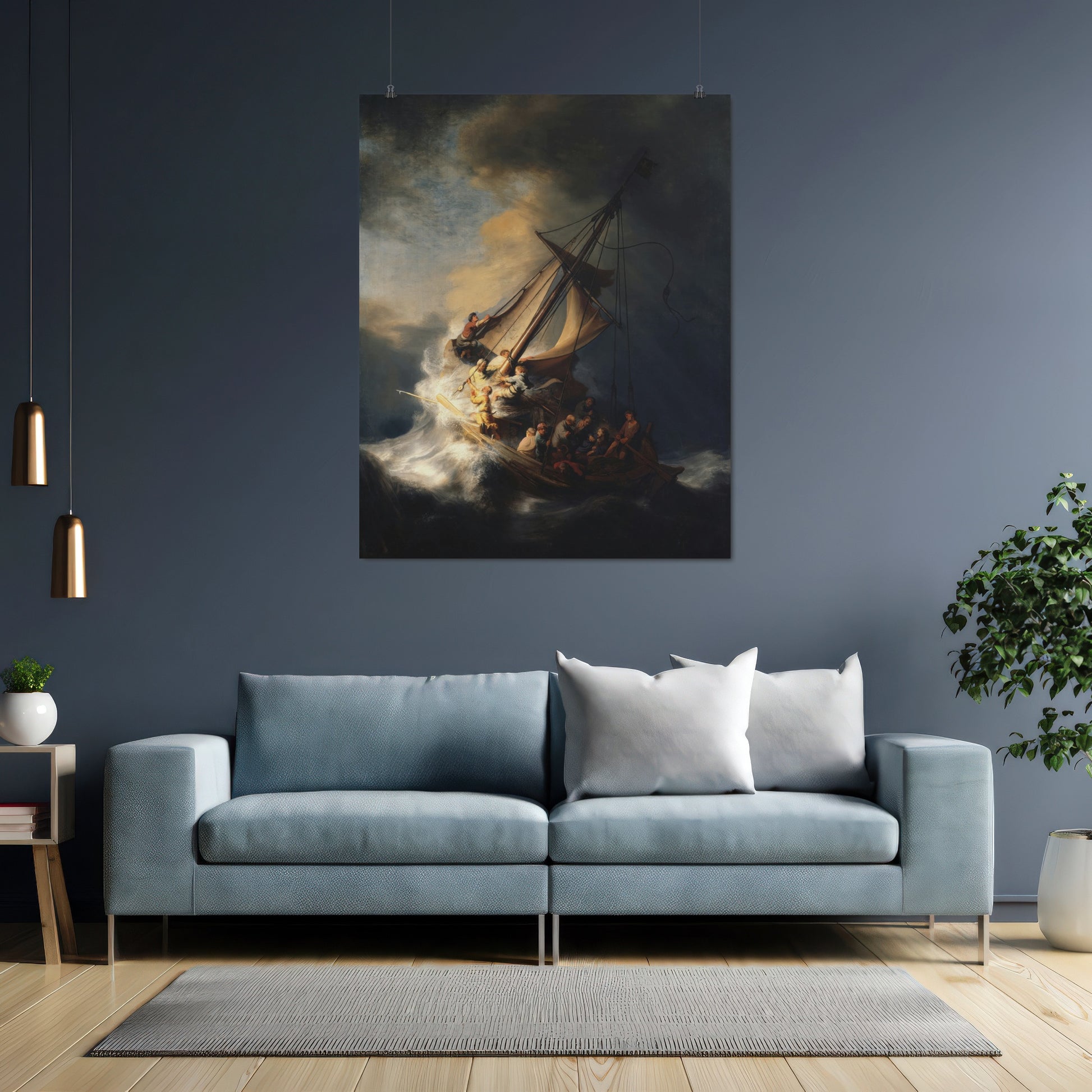 Christ in the Storm on the Sea of Galilee (1633) – Rembrandt