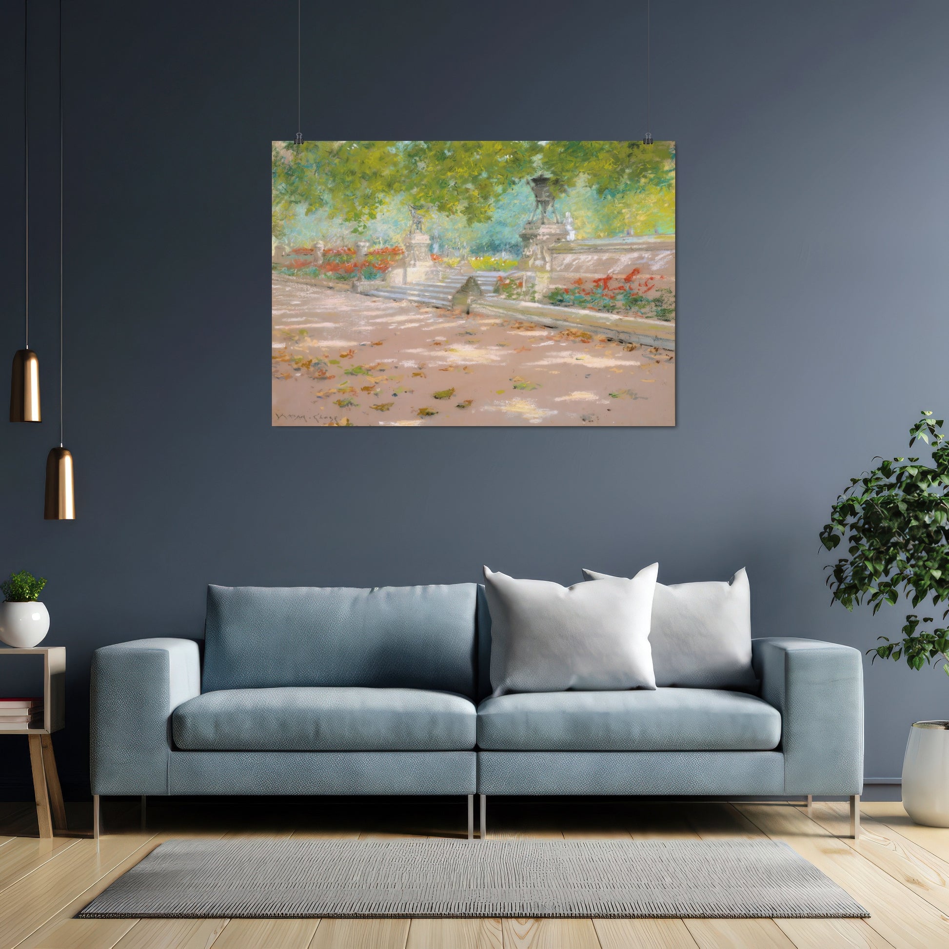 Terrace, Prospect Park (1887) – William Merritt Chase