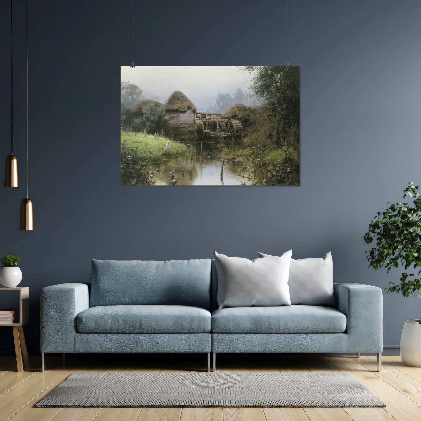 Old Mill – Vasily Polenov, Classic Art Reproduction