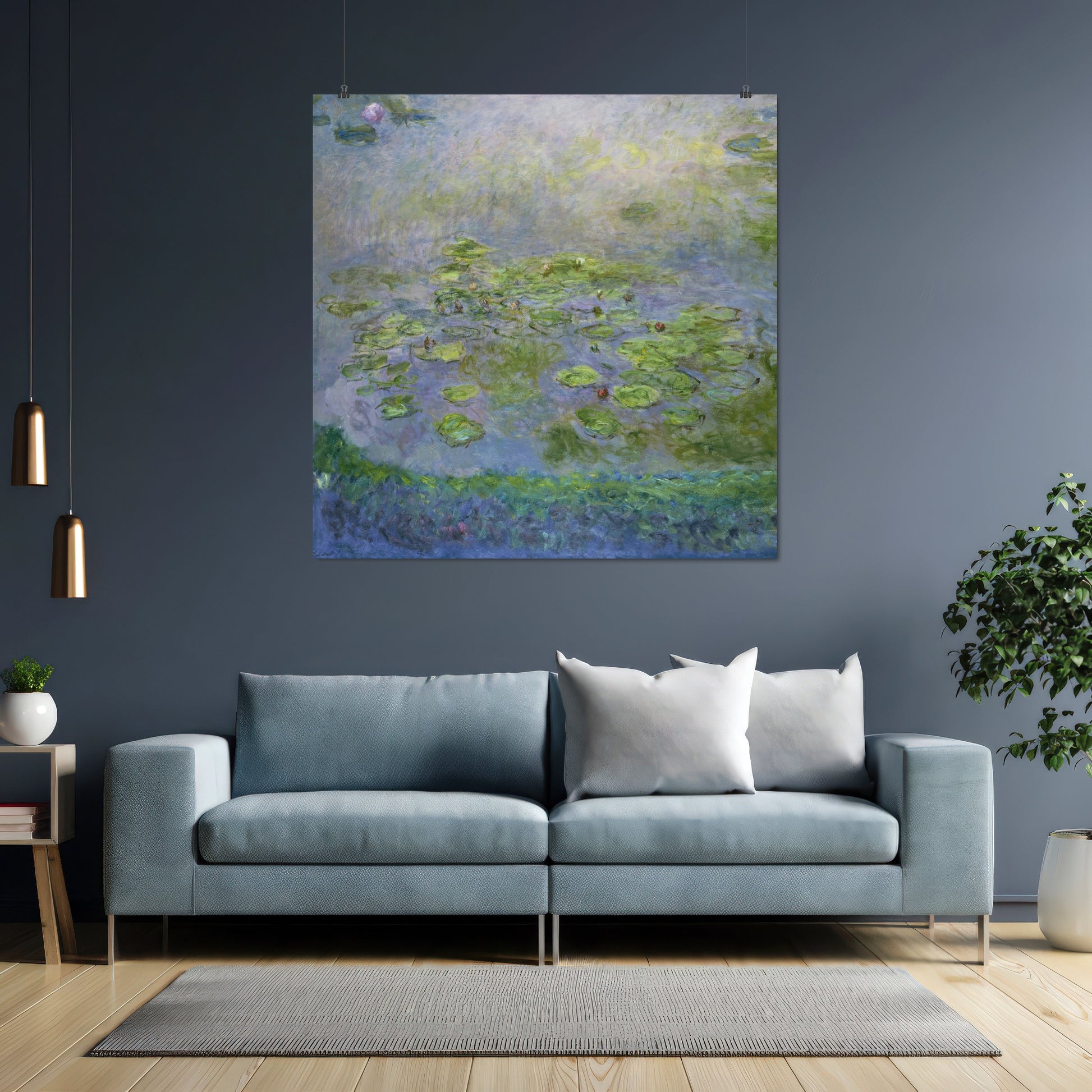 Nymphéas (Waterlilies) – Claude Monet, Classic Art Reproduction