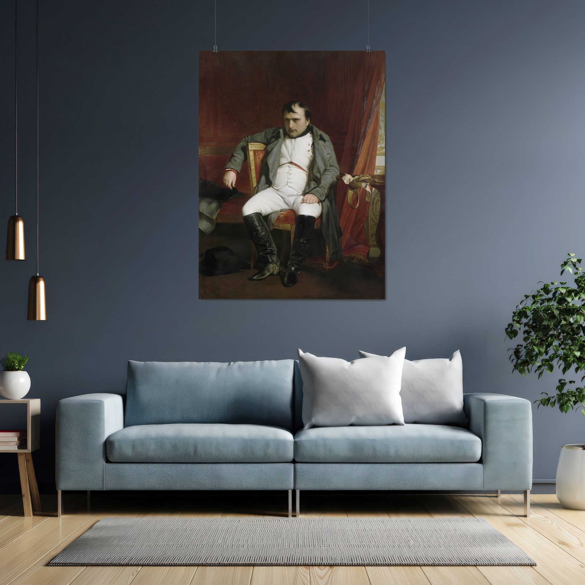 Napoléon at Fontainebleau (1840) – Paul Delaroche