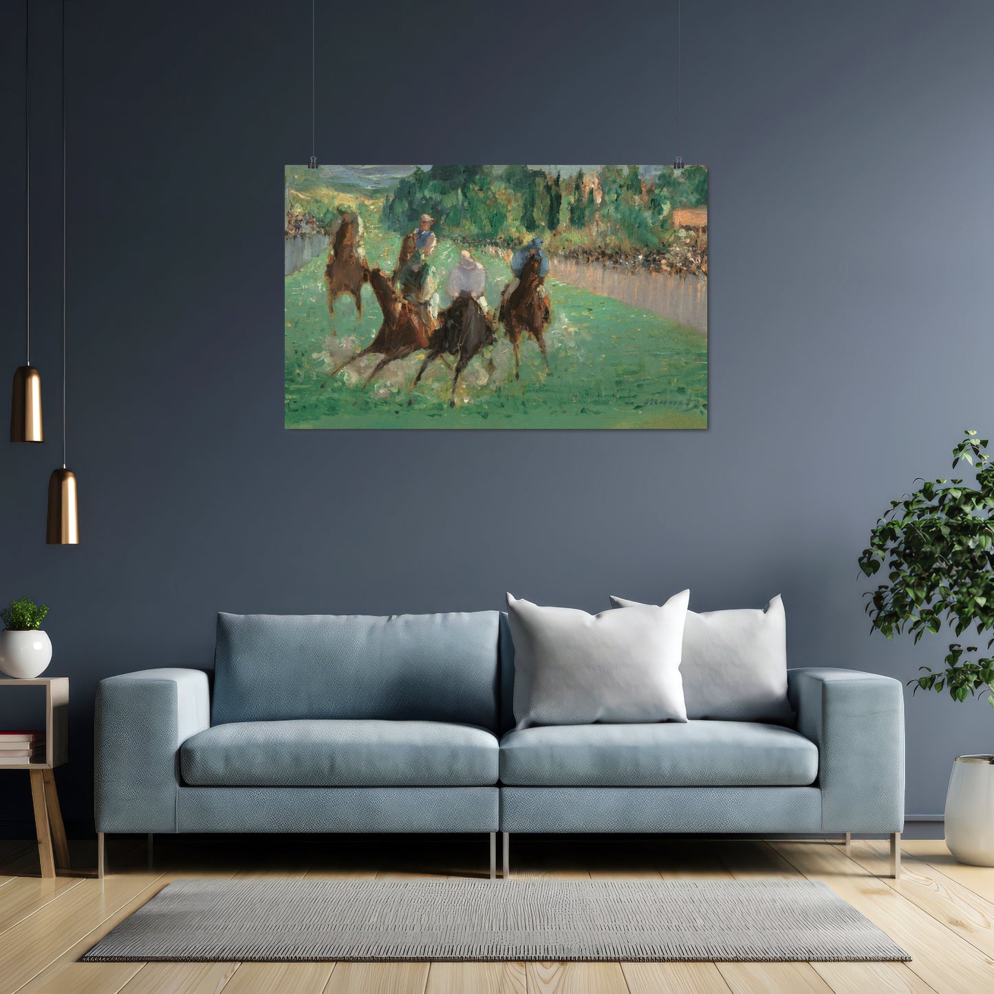 At the Races (1875) – Edouard Manet