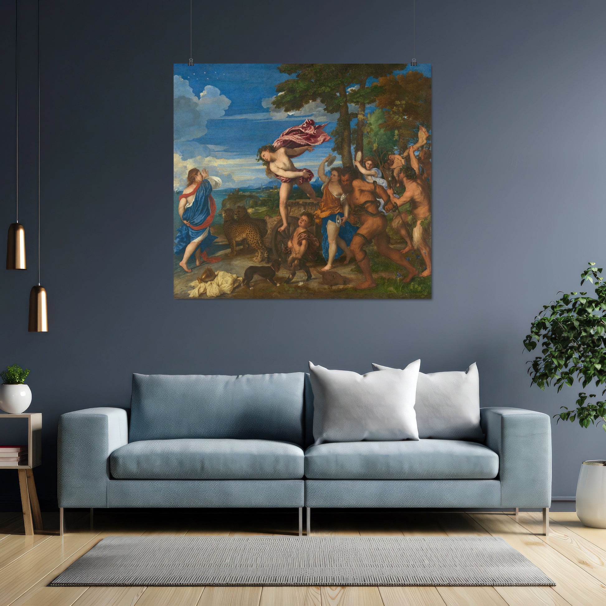 Bacchus and Ariadne – Titian, Classic Art Reproduction