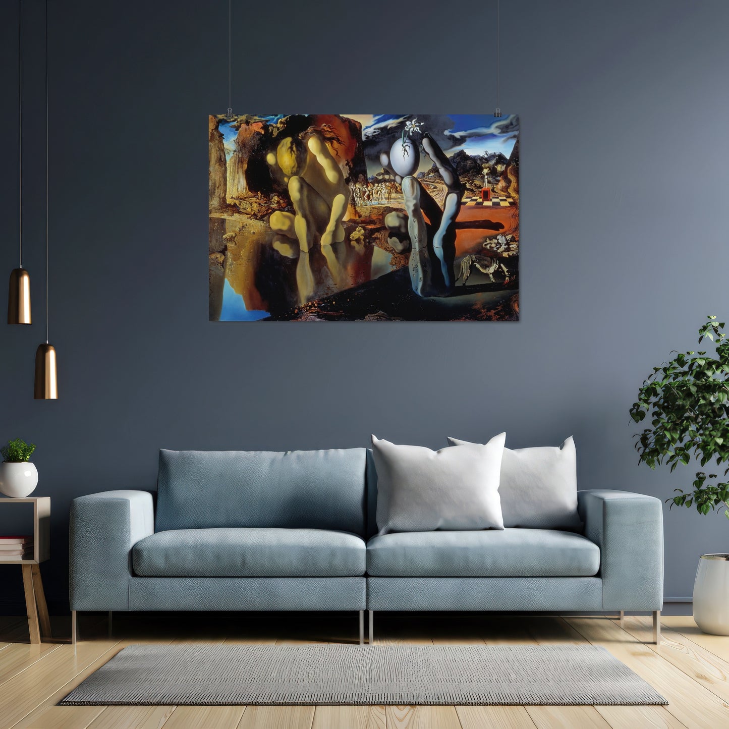 Metamorphosis of Narcissus (1937) – Salvador Dalí