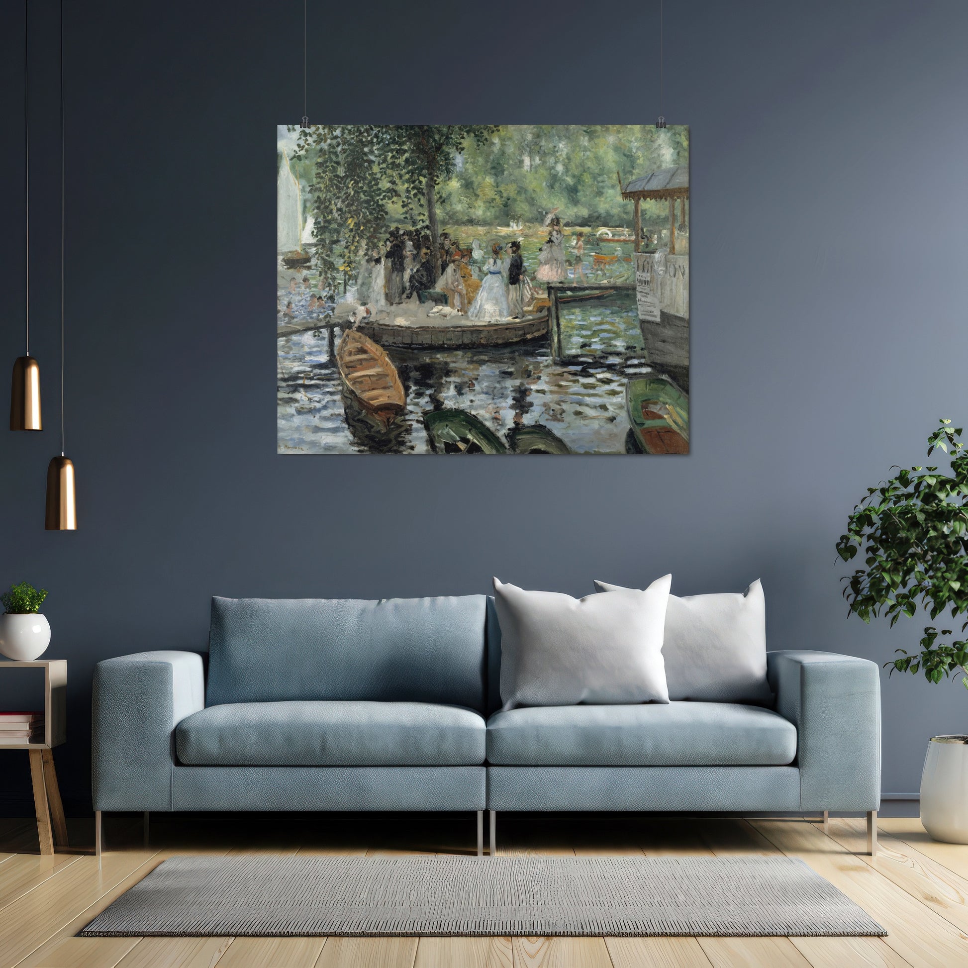 La Grenouillère (1869) – Pierre-Auguste Renoir