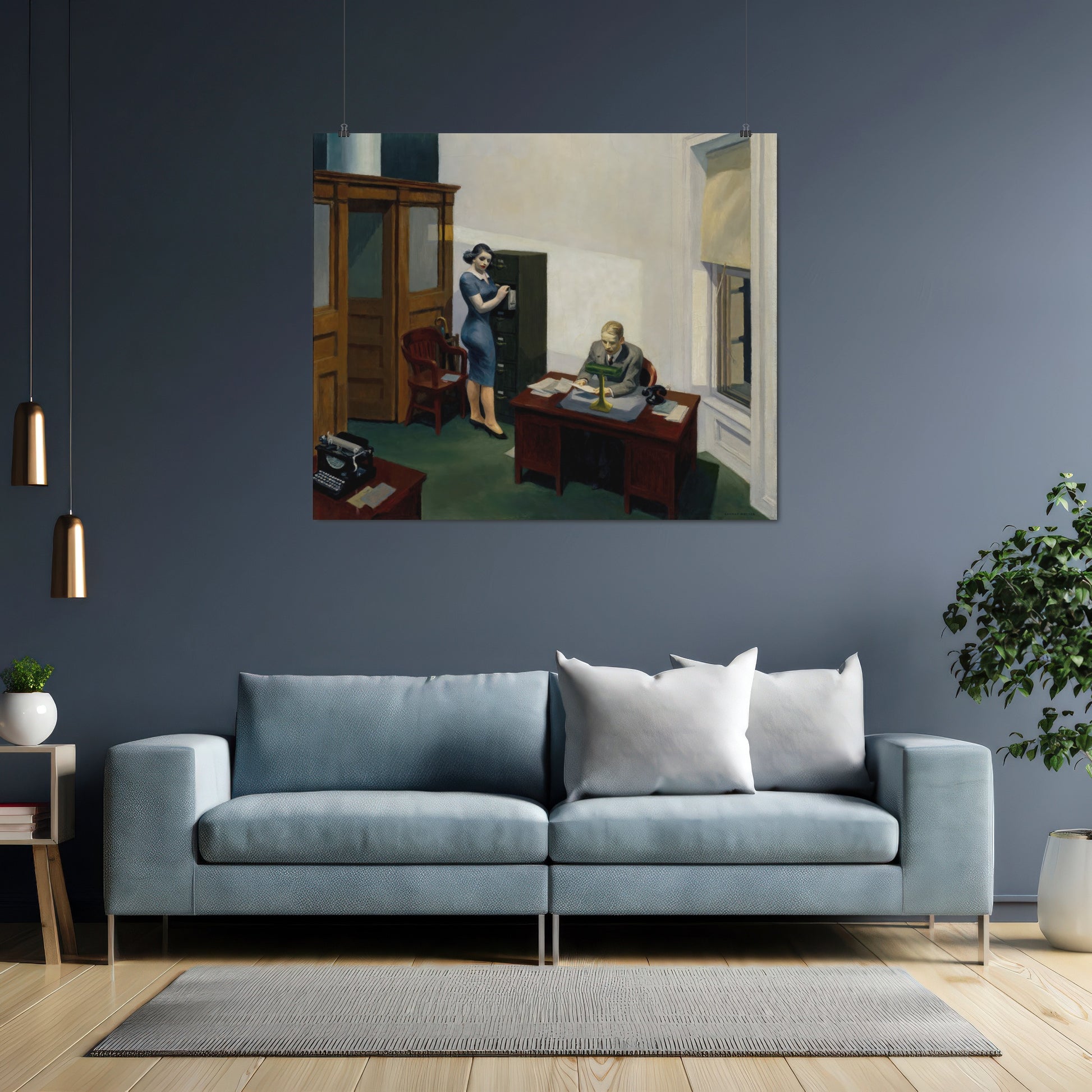 Office at Night (1940) – Edward Hopper