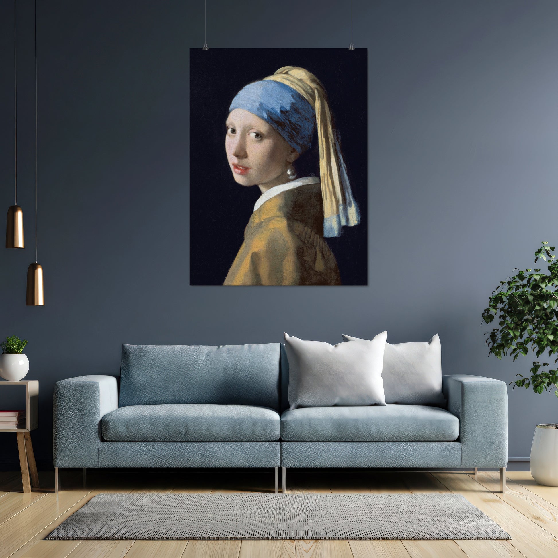 Girl with a Pearl Earring – Johannes Vermeer, Classic Art Reproduction