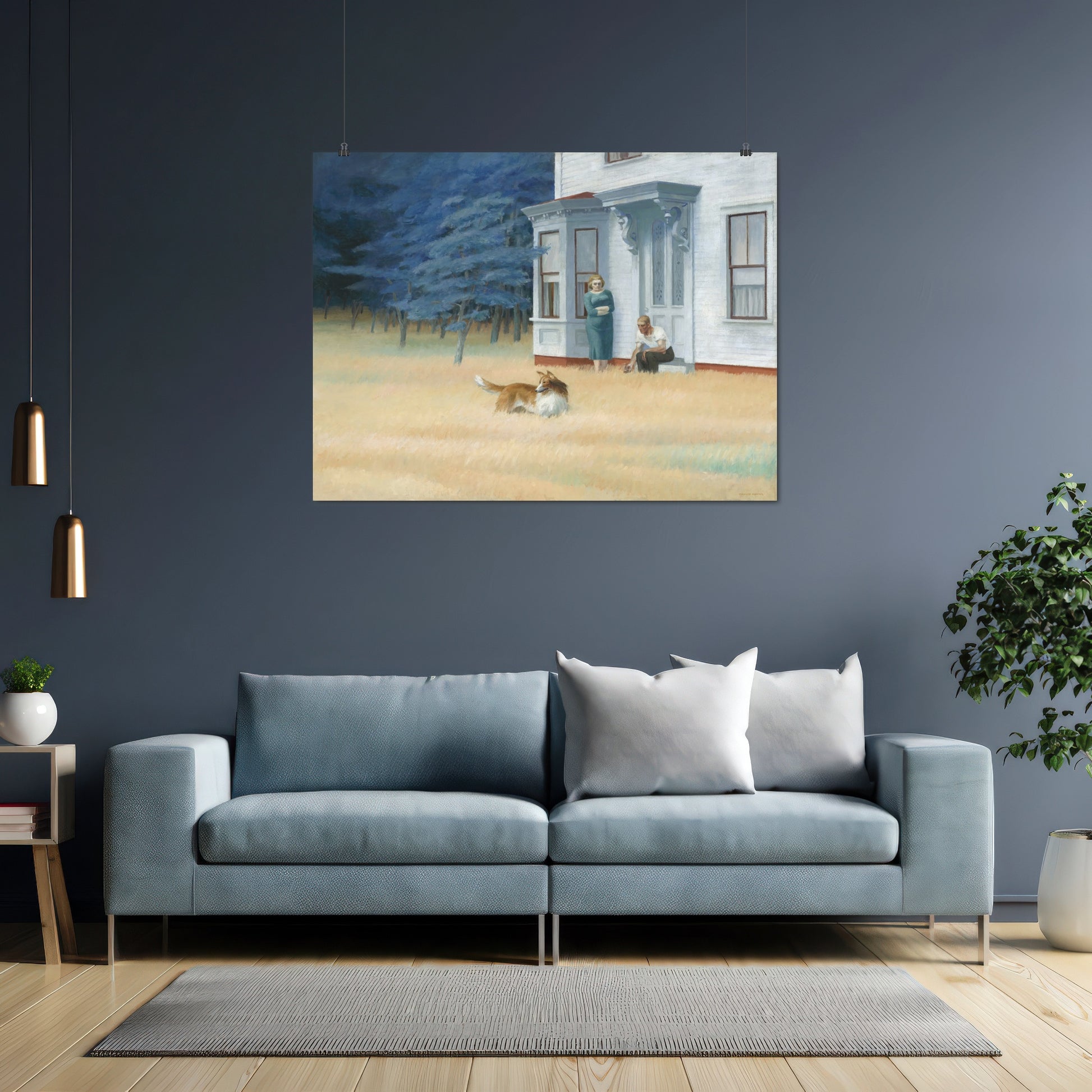 Cape Cod Evening (1939) – Edward Hopper