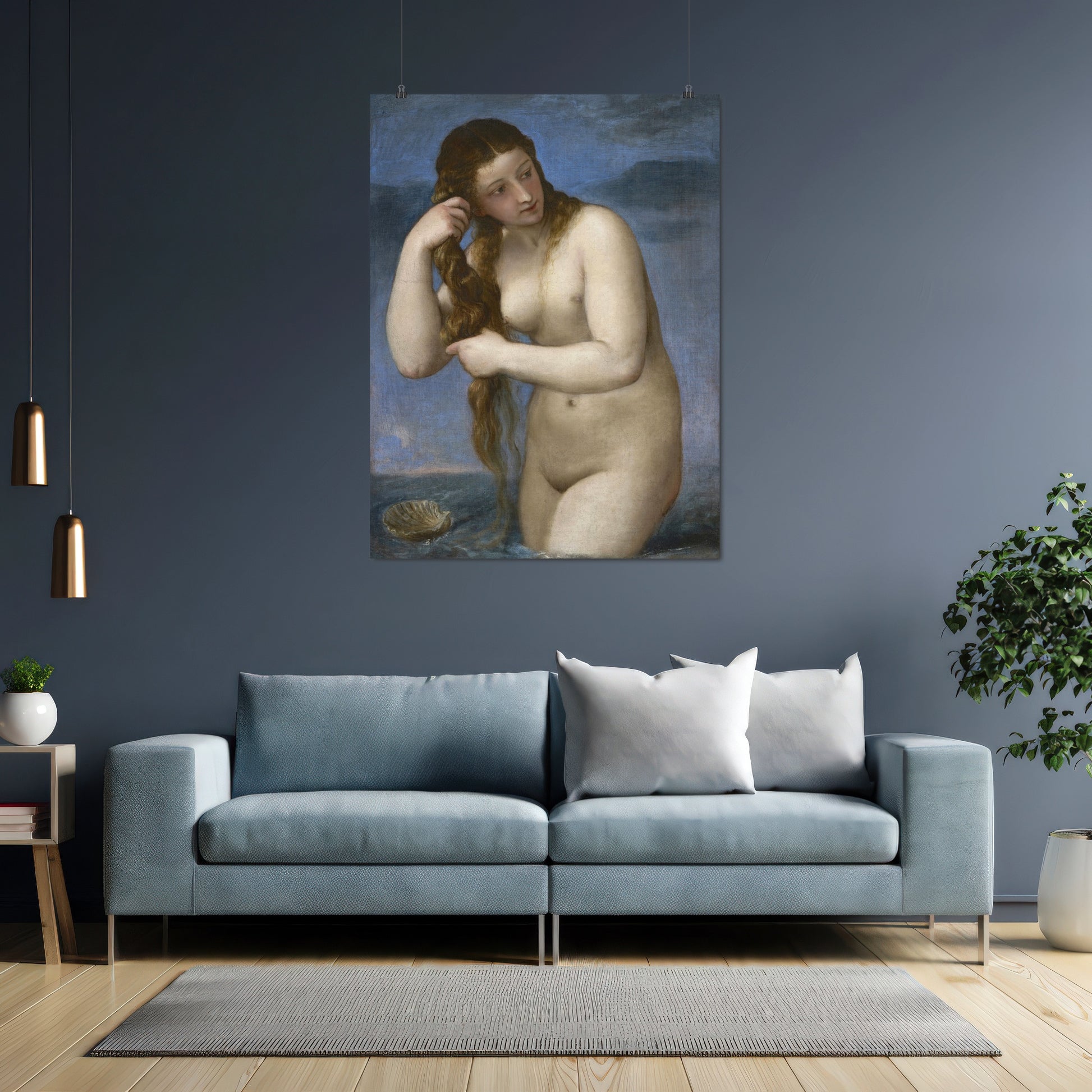 Venus Rising from the Sea – Titian, Classic Art Reproduction