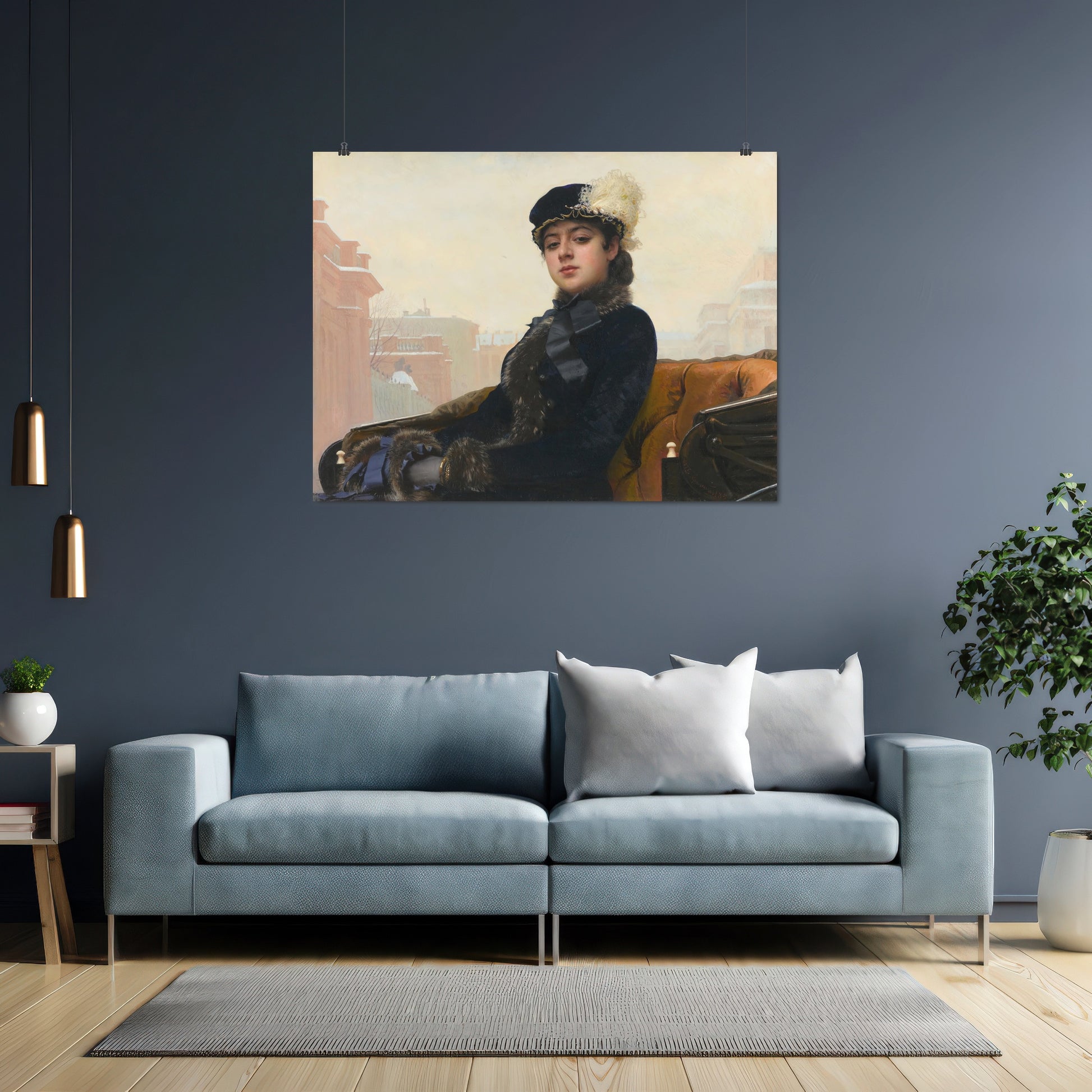 An Unknown Lady (1883) – Ivan Kramskoy