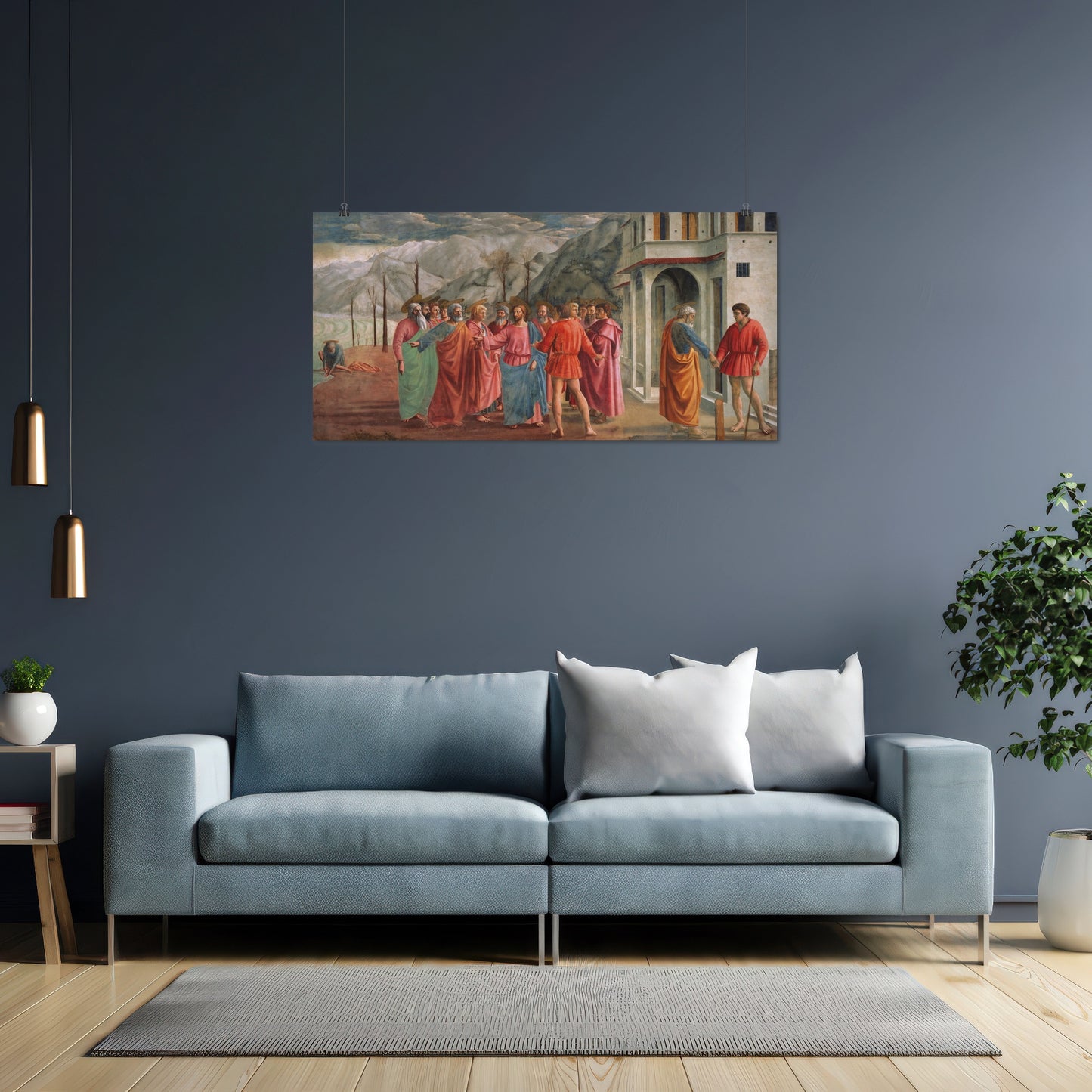 The Tribute Money (1425) – Masaccio