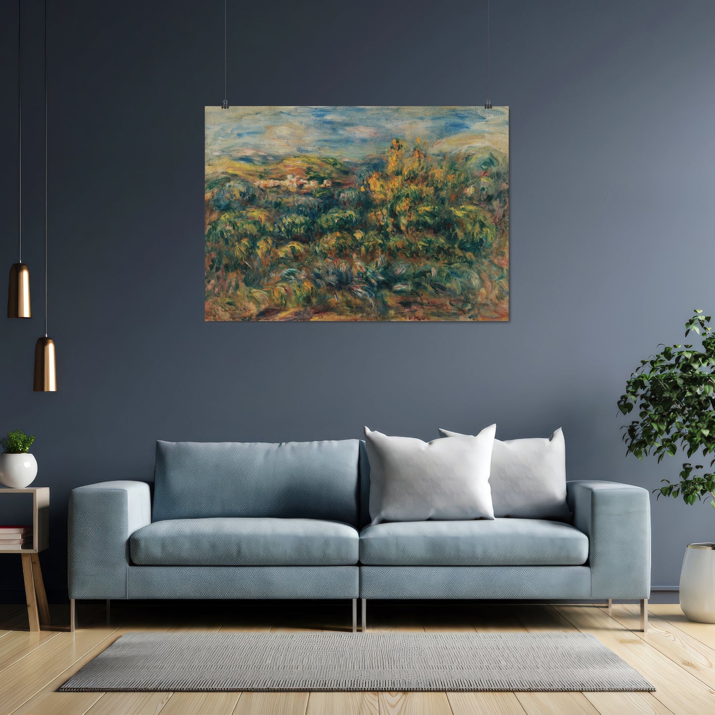 Paysage de Cagnes (1905-1908) – Pierre-Auguste Renoir