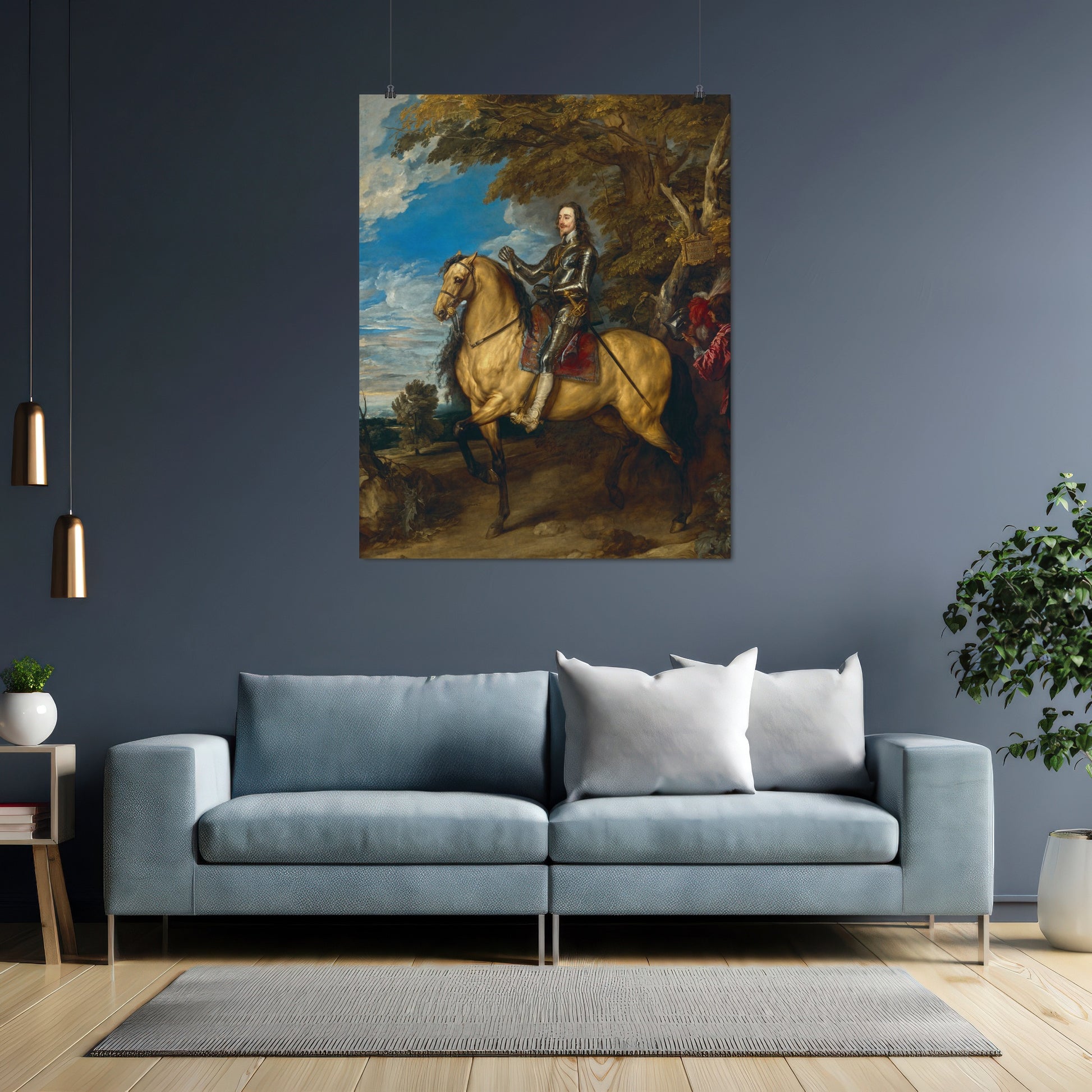 Equestrian Portrait of Charles I (1638) – Anthony van Dyck