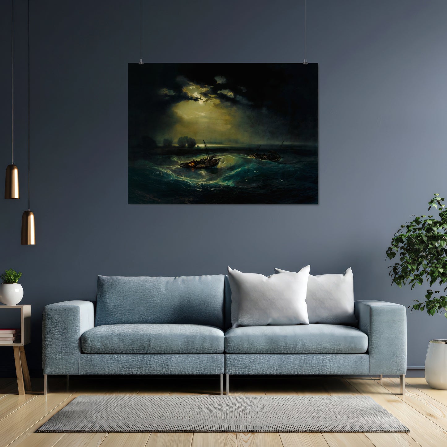 Fishermen at Sea (1796) – Joseph Mallord William Turner