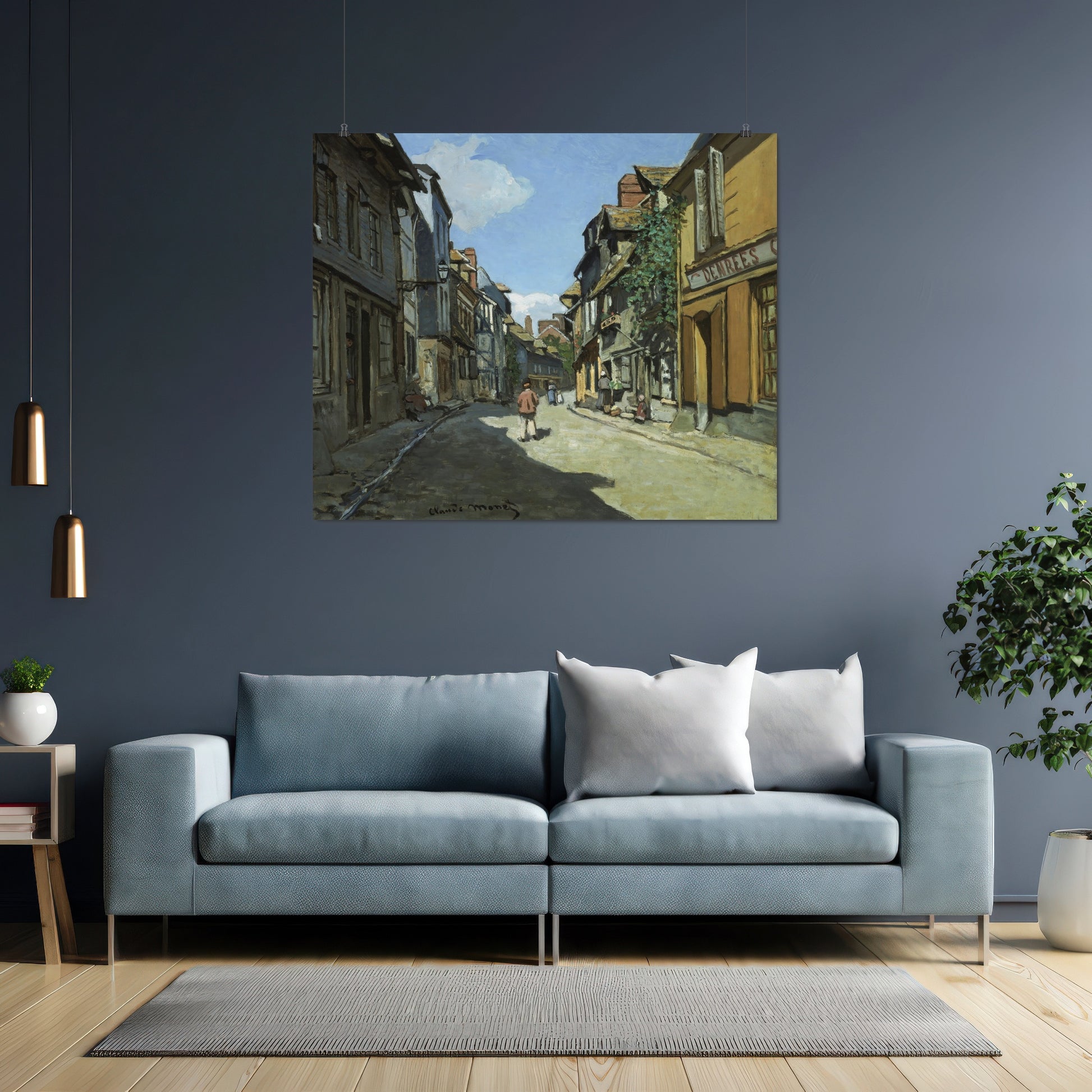 Rue de la Bavole (1864) – Claude Monet - Printed Masterpieces