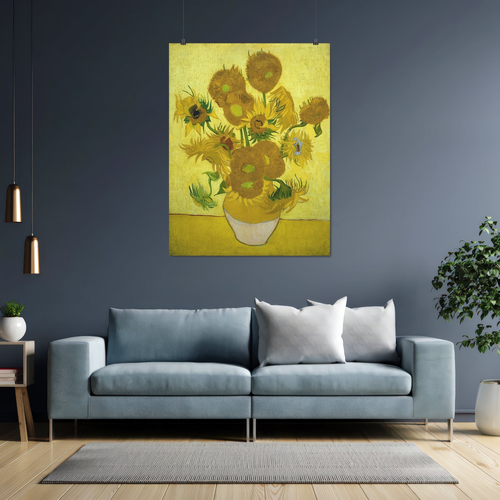 Sunflowers – Vincent van Gogh, Classic Art Reproduction