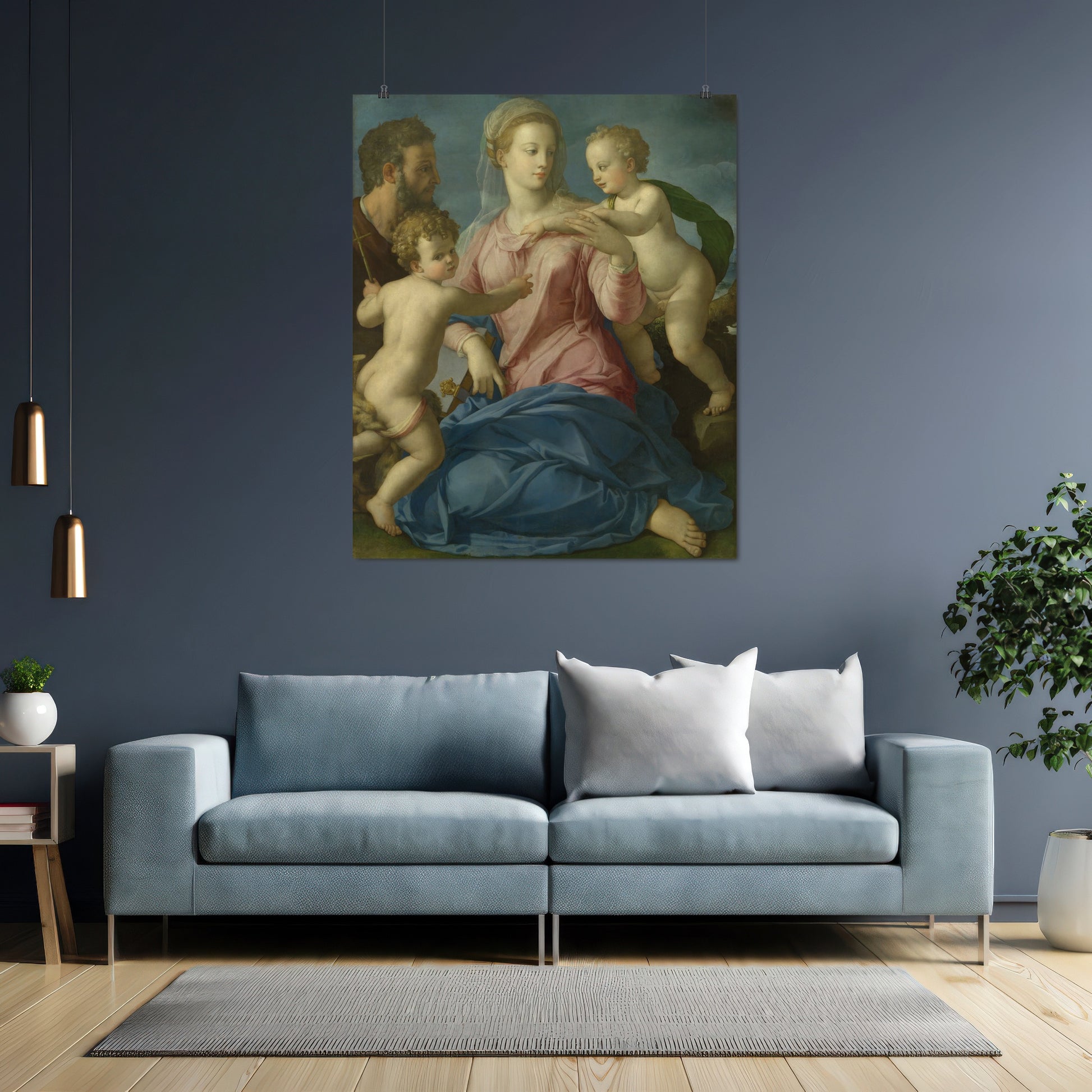 Madonna and Child (Madonna Stroganoff) – Bronzino, Classic Art Reproduction