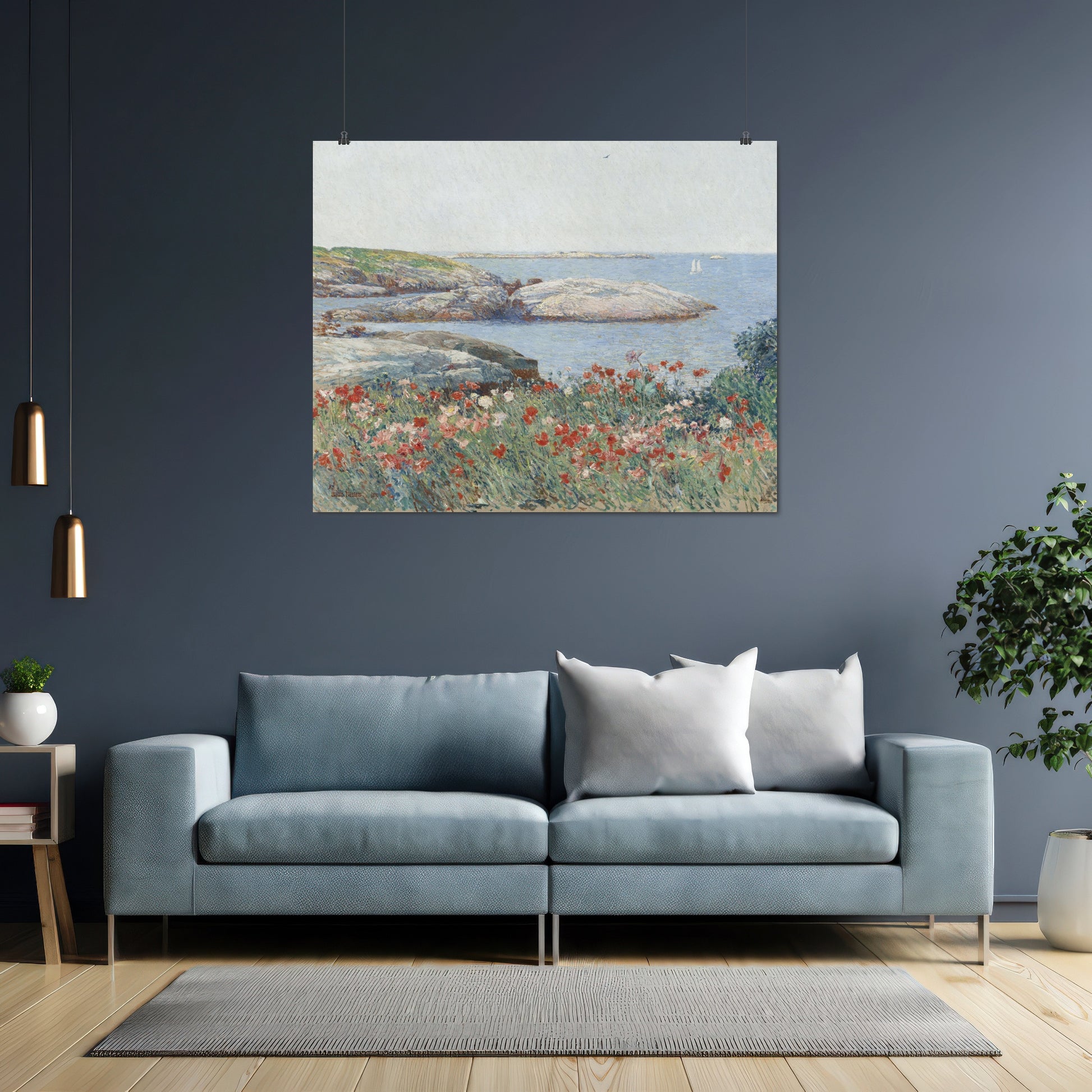Poppies, Isles of Shoals (1891) – Childe Hassam - Printed Masterpieces