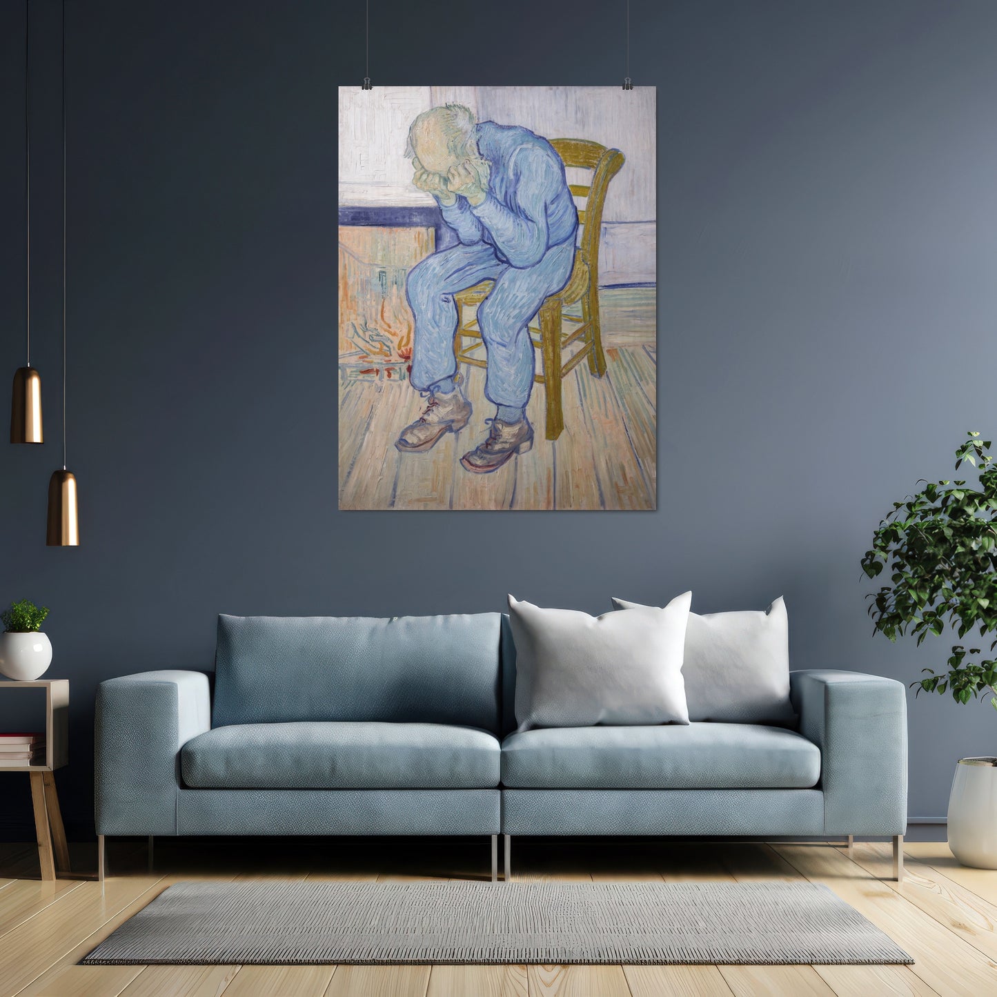 Sorrowing Old Man (At Eternity's Gate) (1890) – Vincent van Gogh