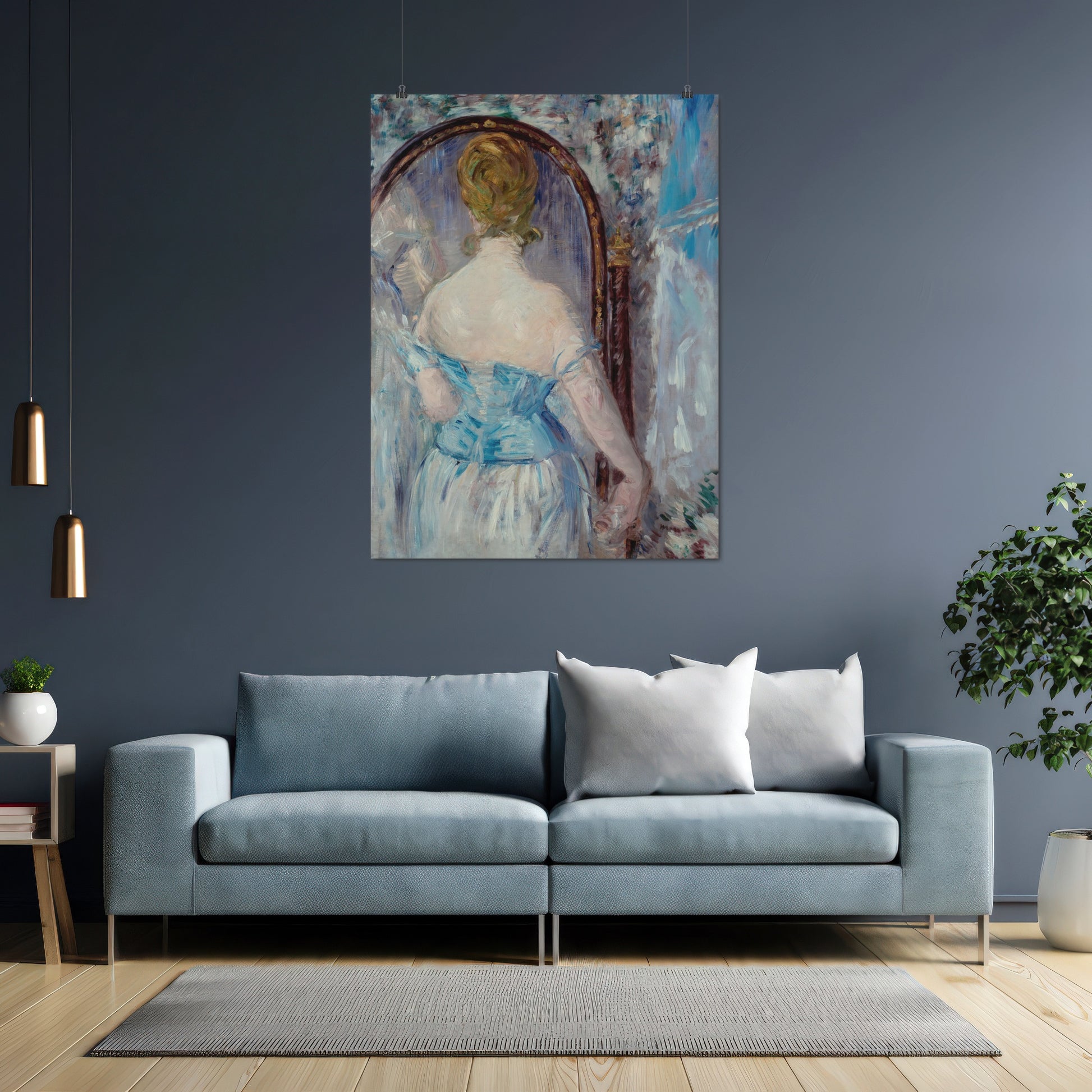 Before the Mirror (1876) – Edouard Manet