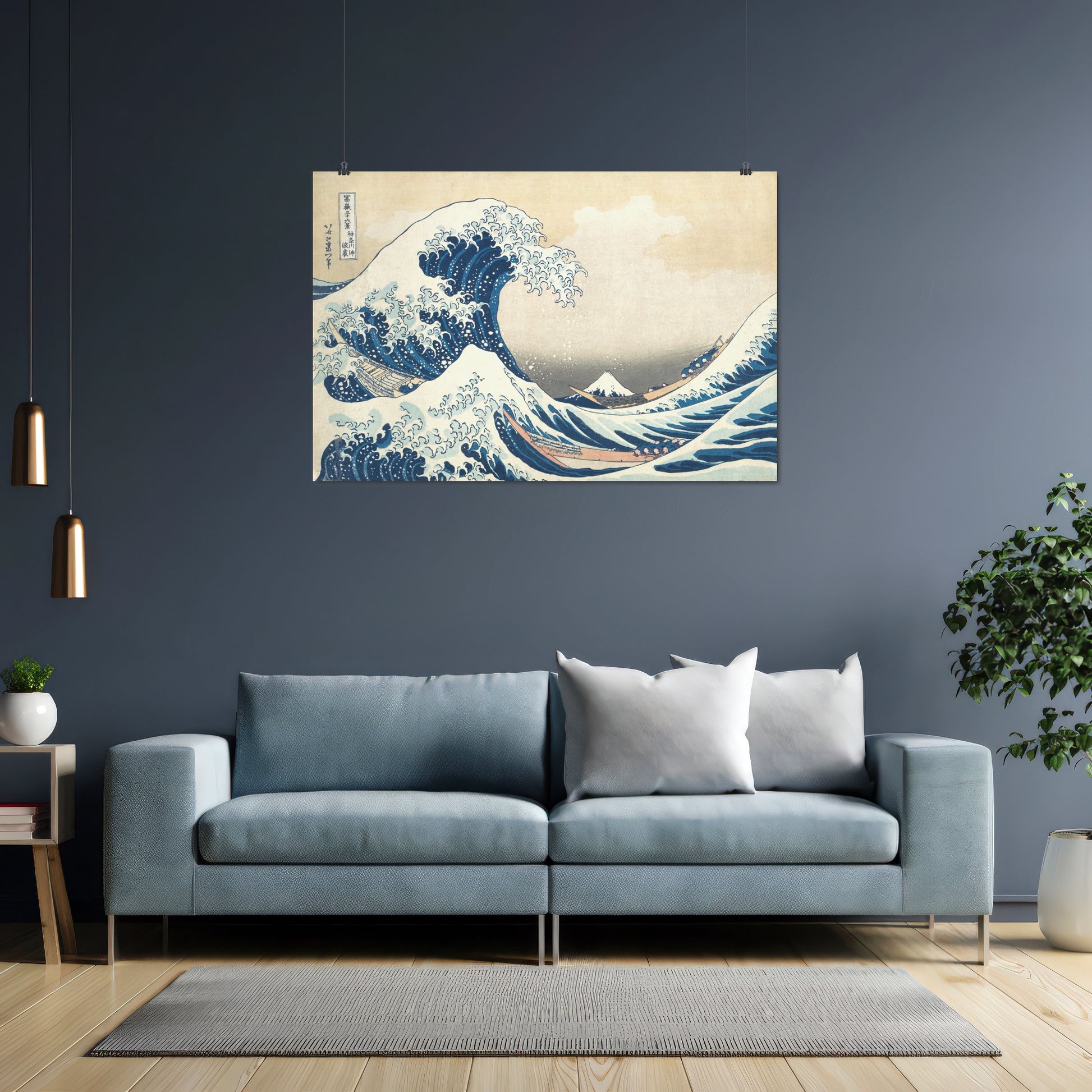 The Great Wave off Kanagawa – Katsushika Hokusai, Classic Art Reproduction