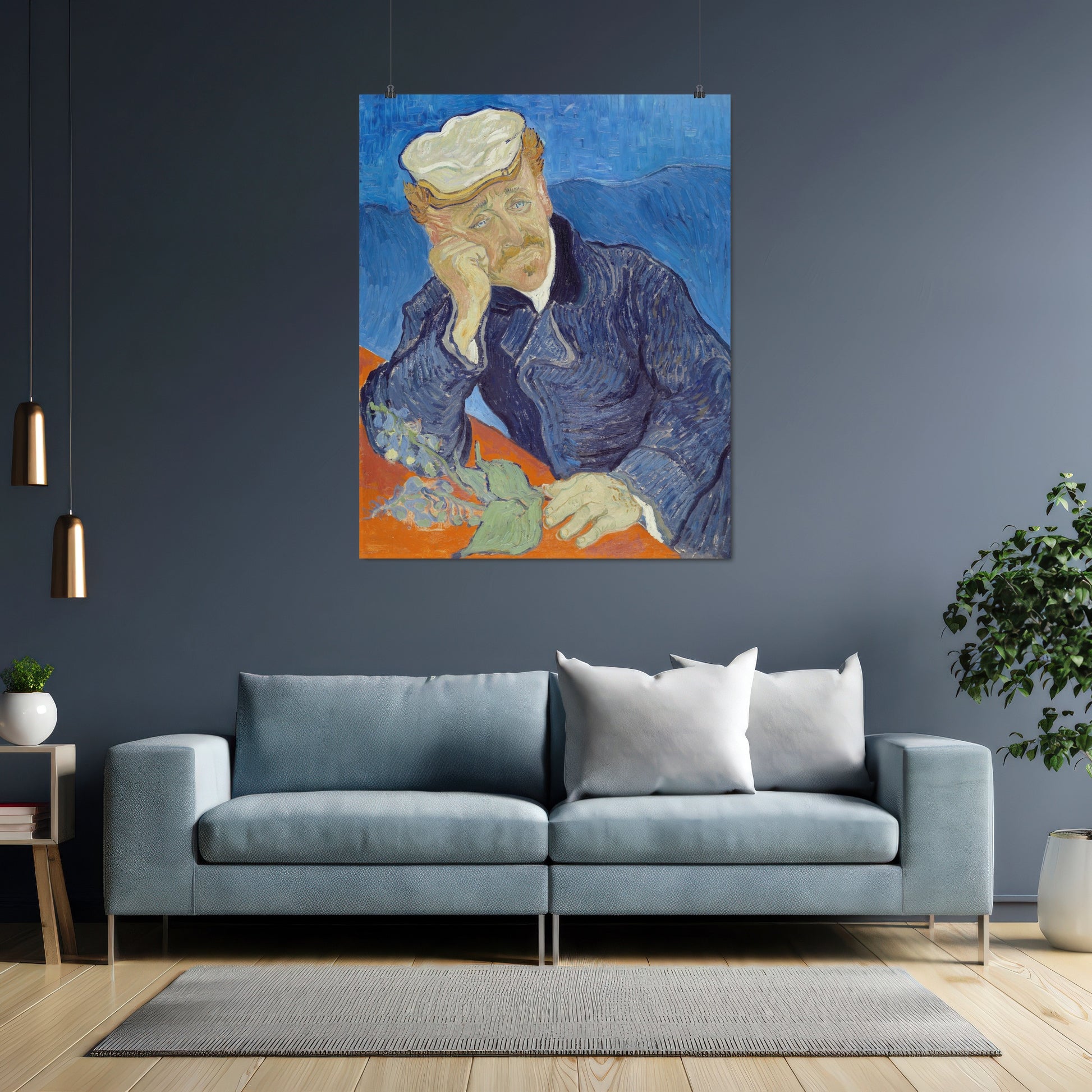 Portrait of Dr. Gachet (1890) – Vincent van Gogh - Printed Masterpieces