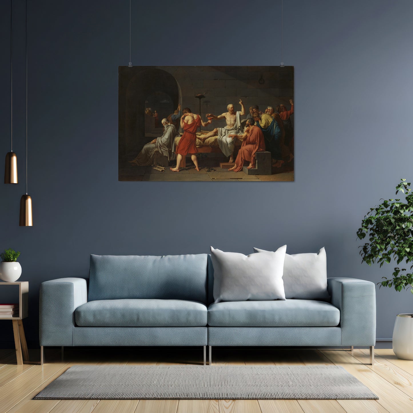 Death of Socrates (1787) – Jacques-Louis David