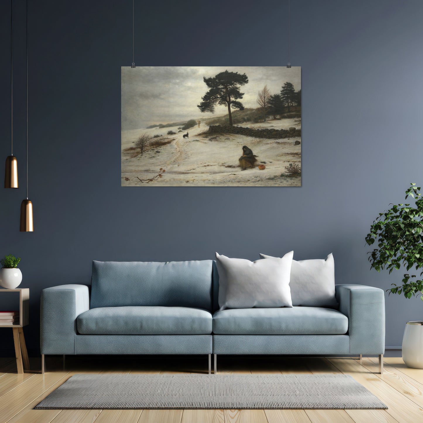 Blow Blow Thou Winter Wind (1892) – John Everett Millais