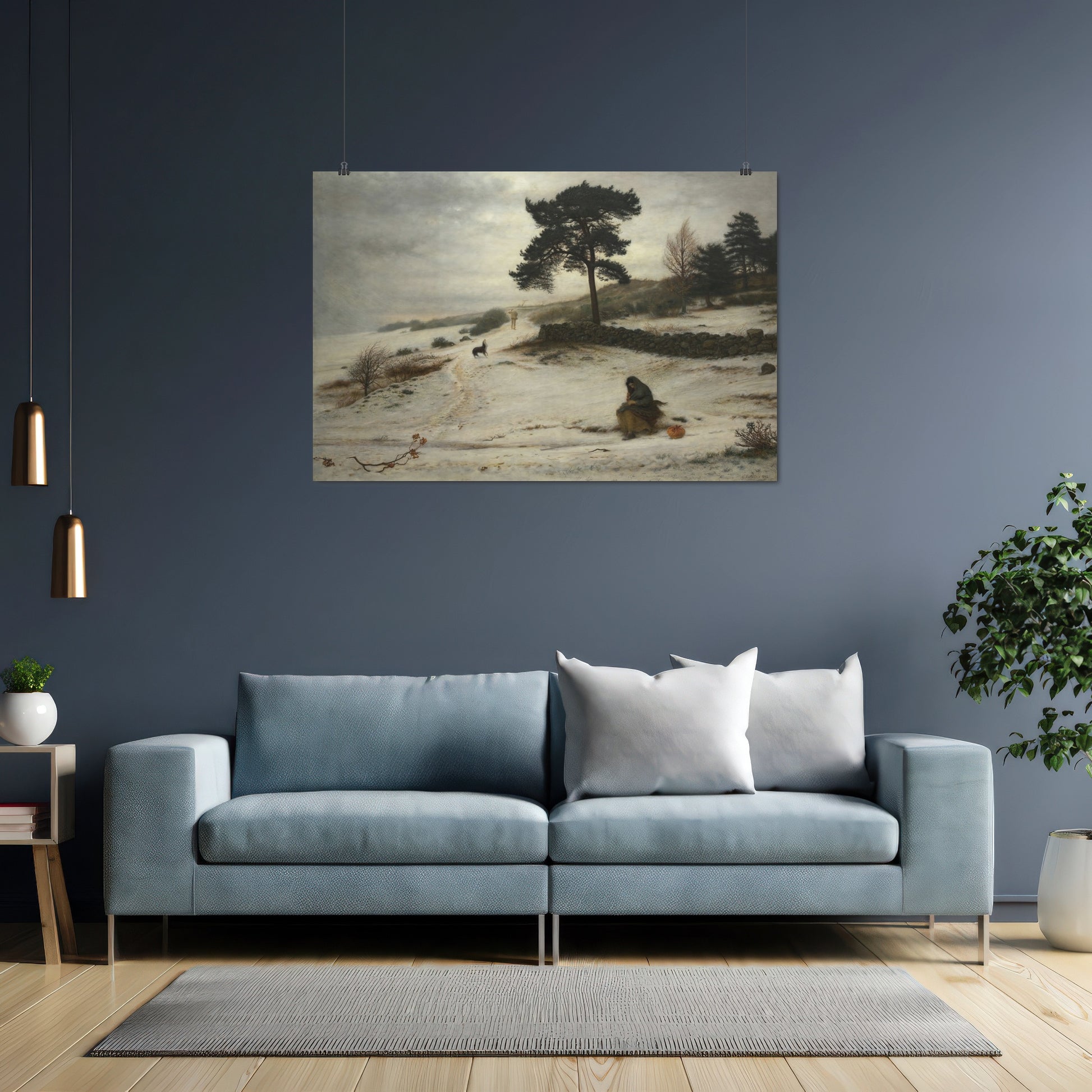 Blow Blow Thou Winter Wind (1892) – John Everett Millais