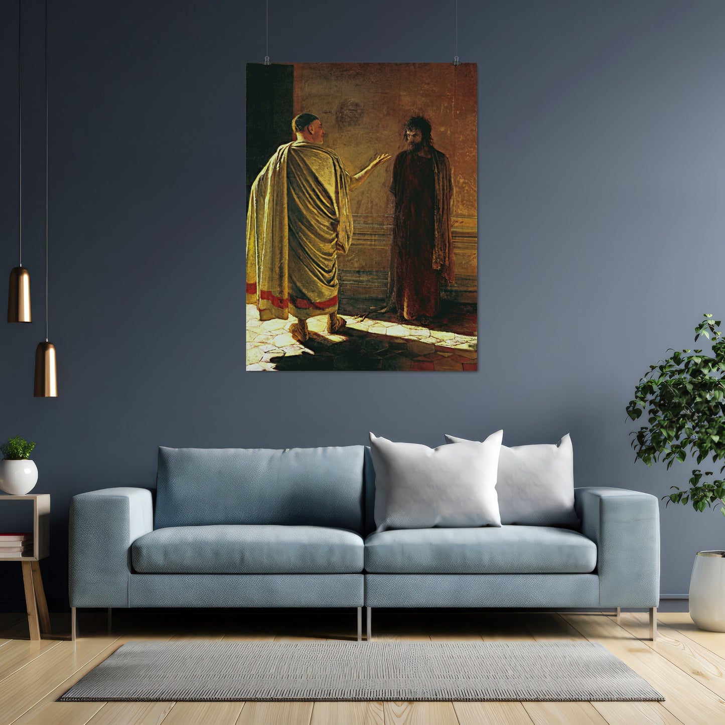 What is truth? Christ before Pilate (1890) – Nikolai Ge